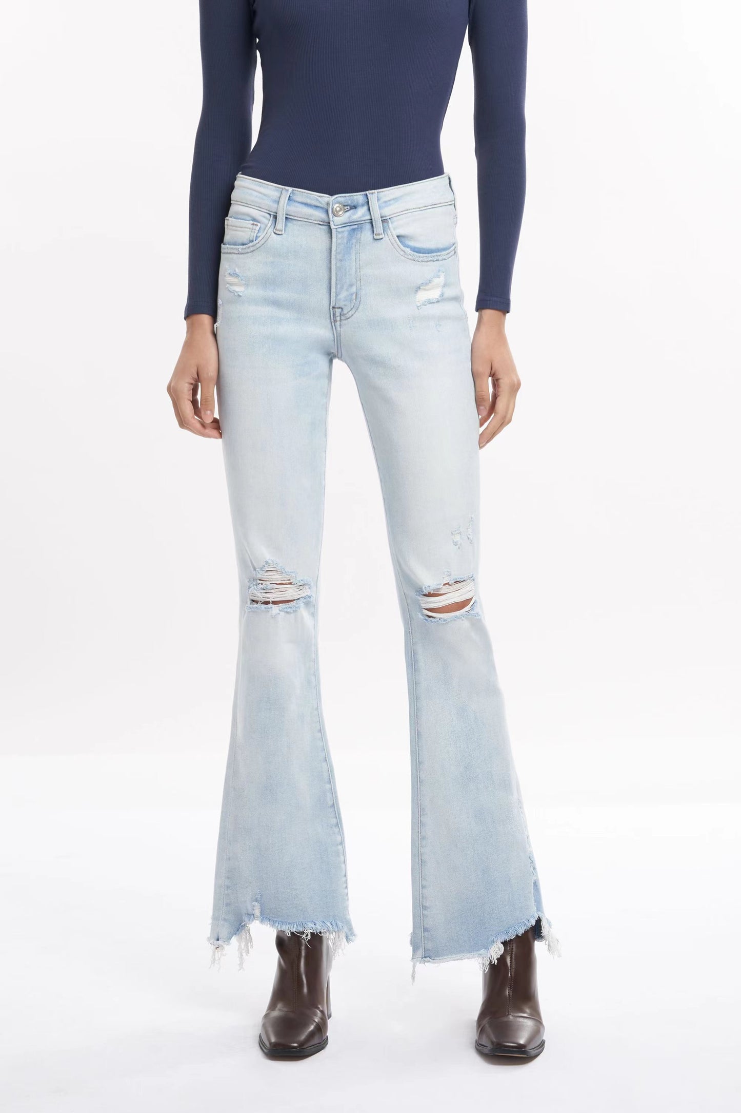 ANGELA MID RISE FLARE