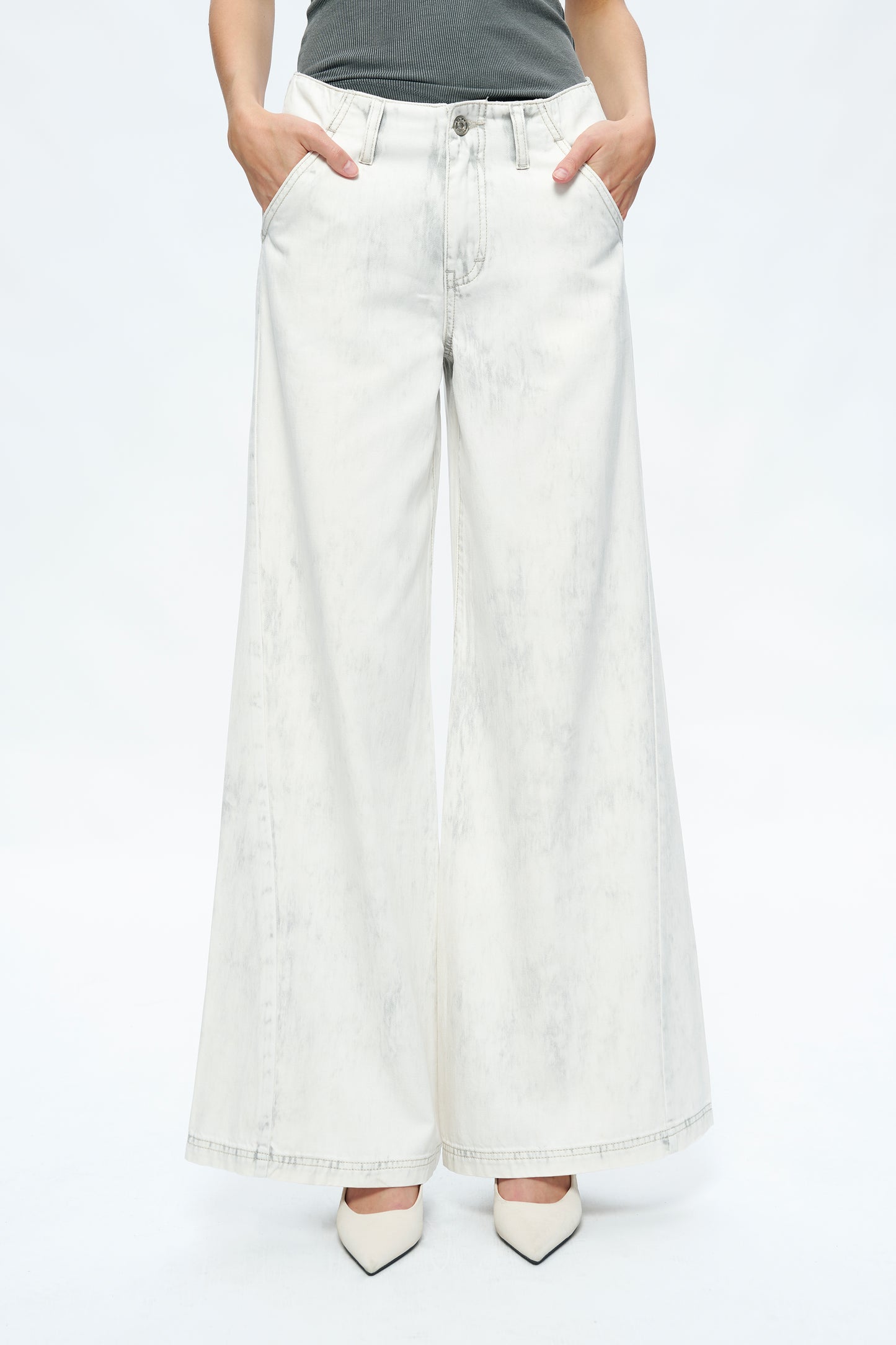 JEREMY MID RISE WIDE LEG