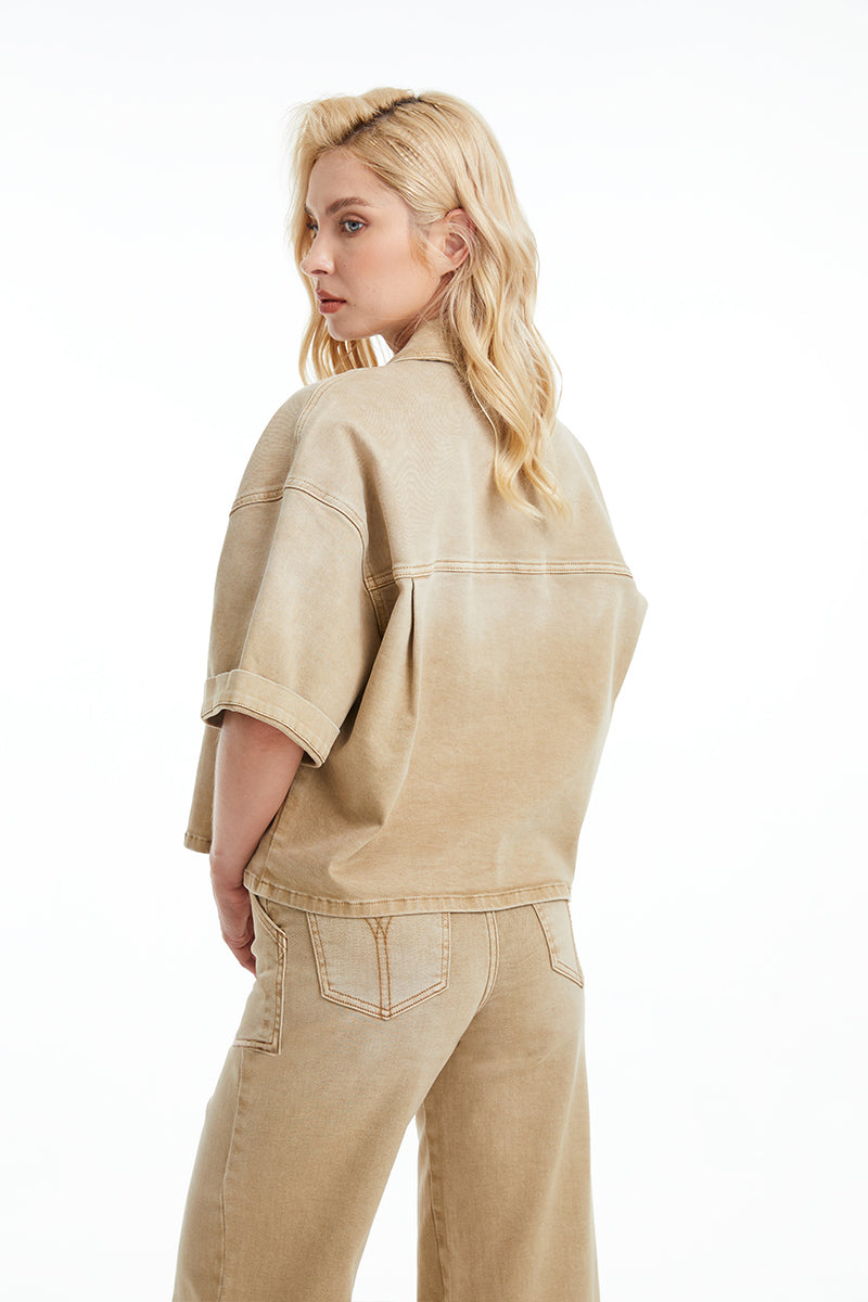 PUFFY SLEEVE JACKET