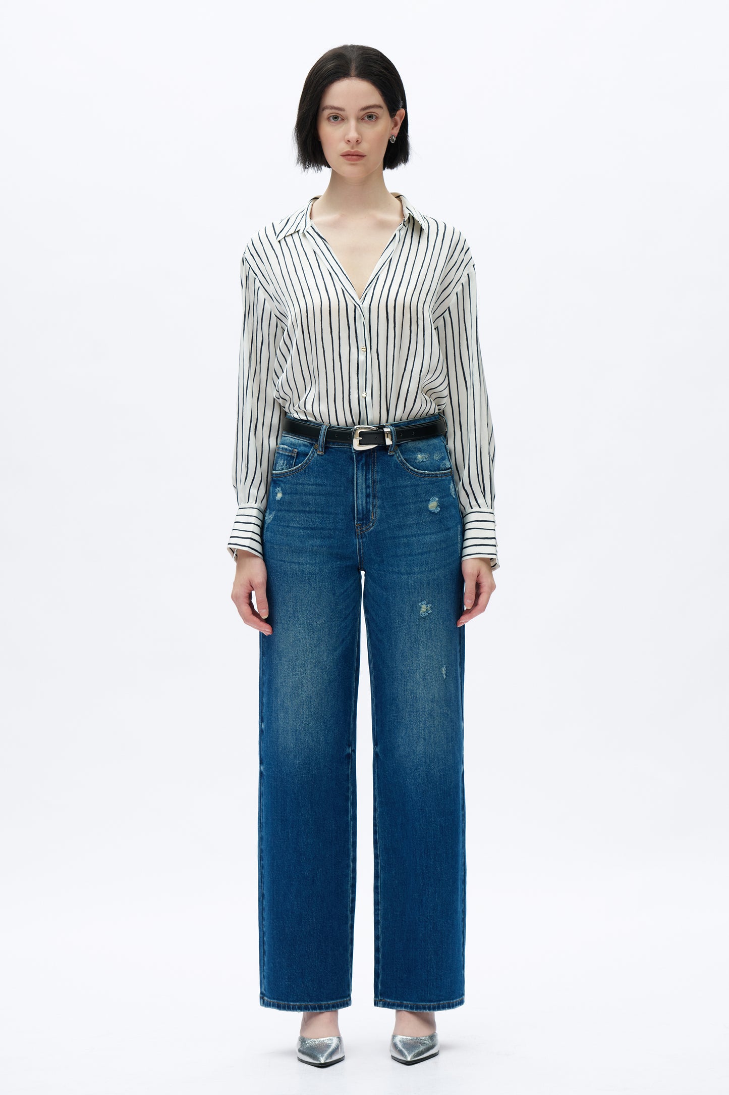 HIGH RISE RELAXED STRAIGHT LEG
