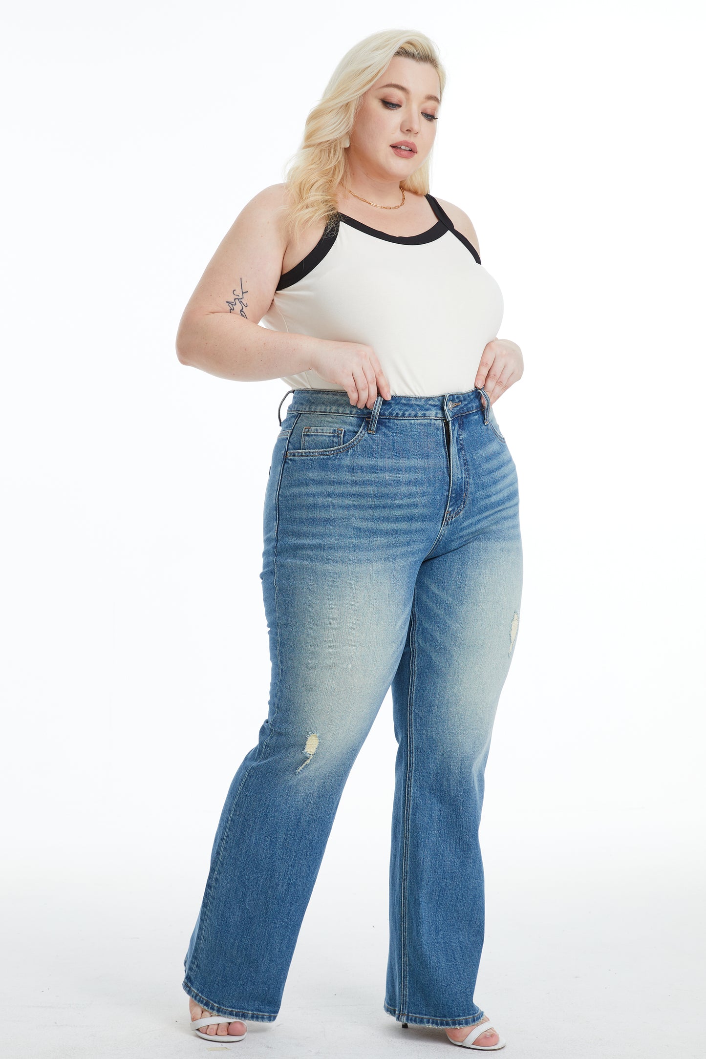 PLUS HIGH RISE BOOTCUT