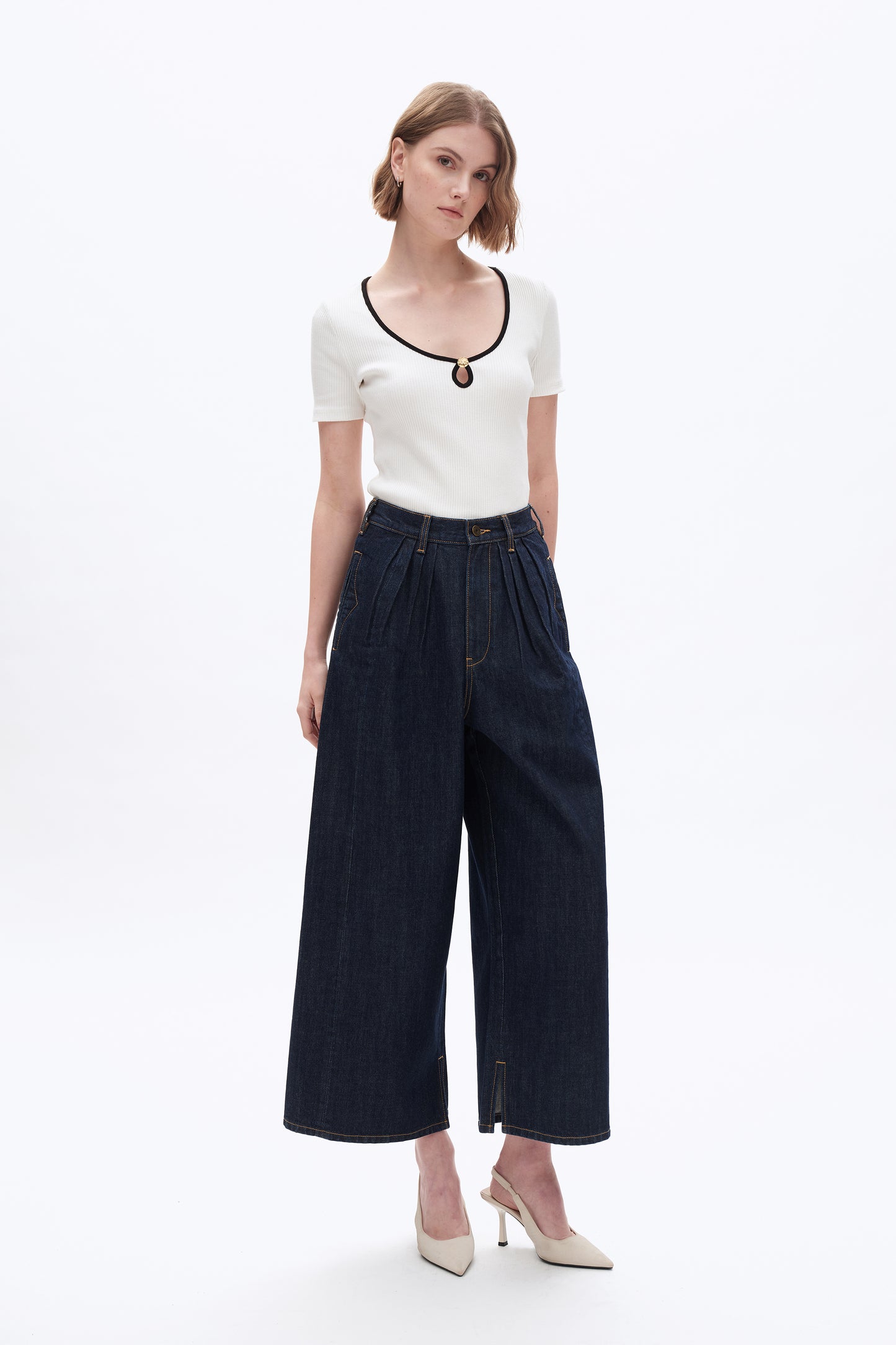 HIGH RISE WIDE LEG