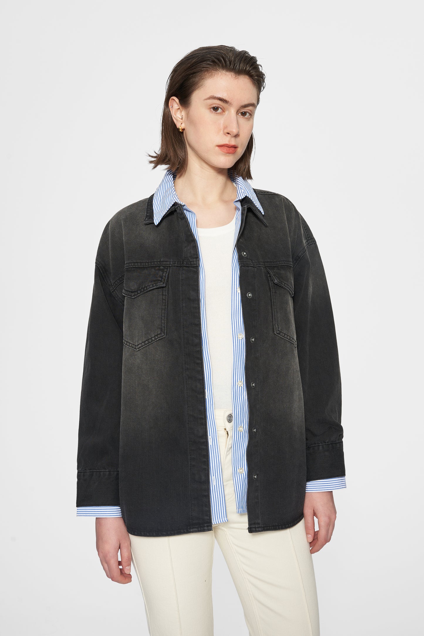 OVERSIZED SHIRT JACKET