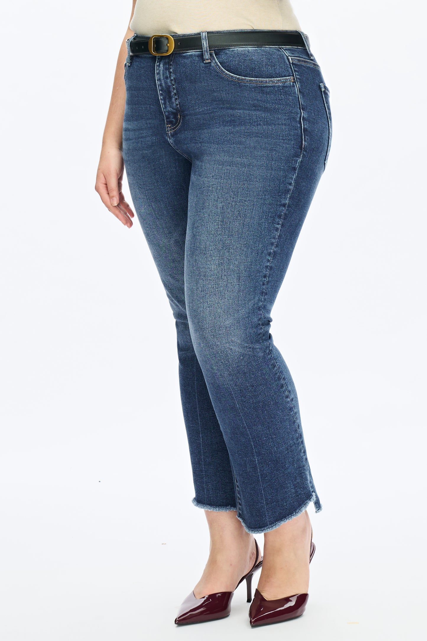 PLUS HIGH RISE STRAIGHT ANKLE