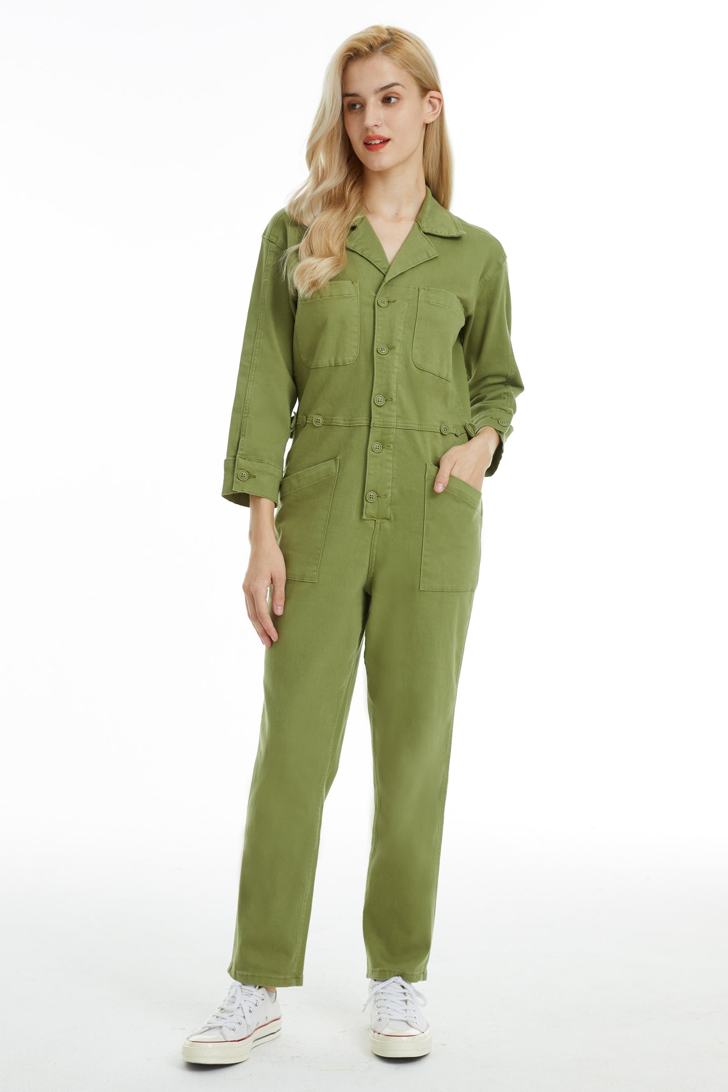 LONG SLEEVE JUMPSUIT