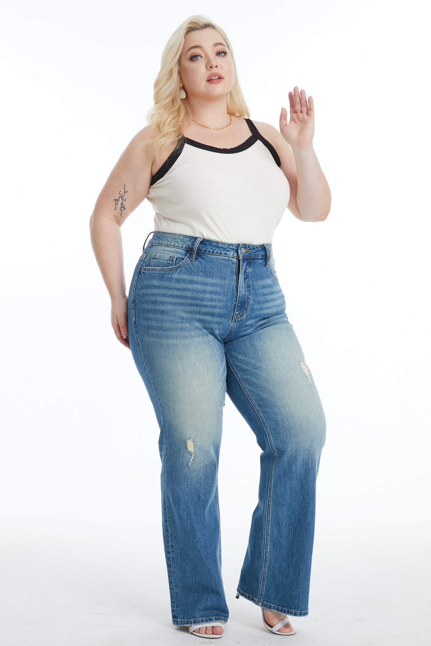 PLUS HIGH RISE BOOTCUT