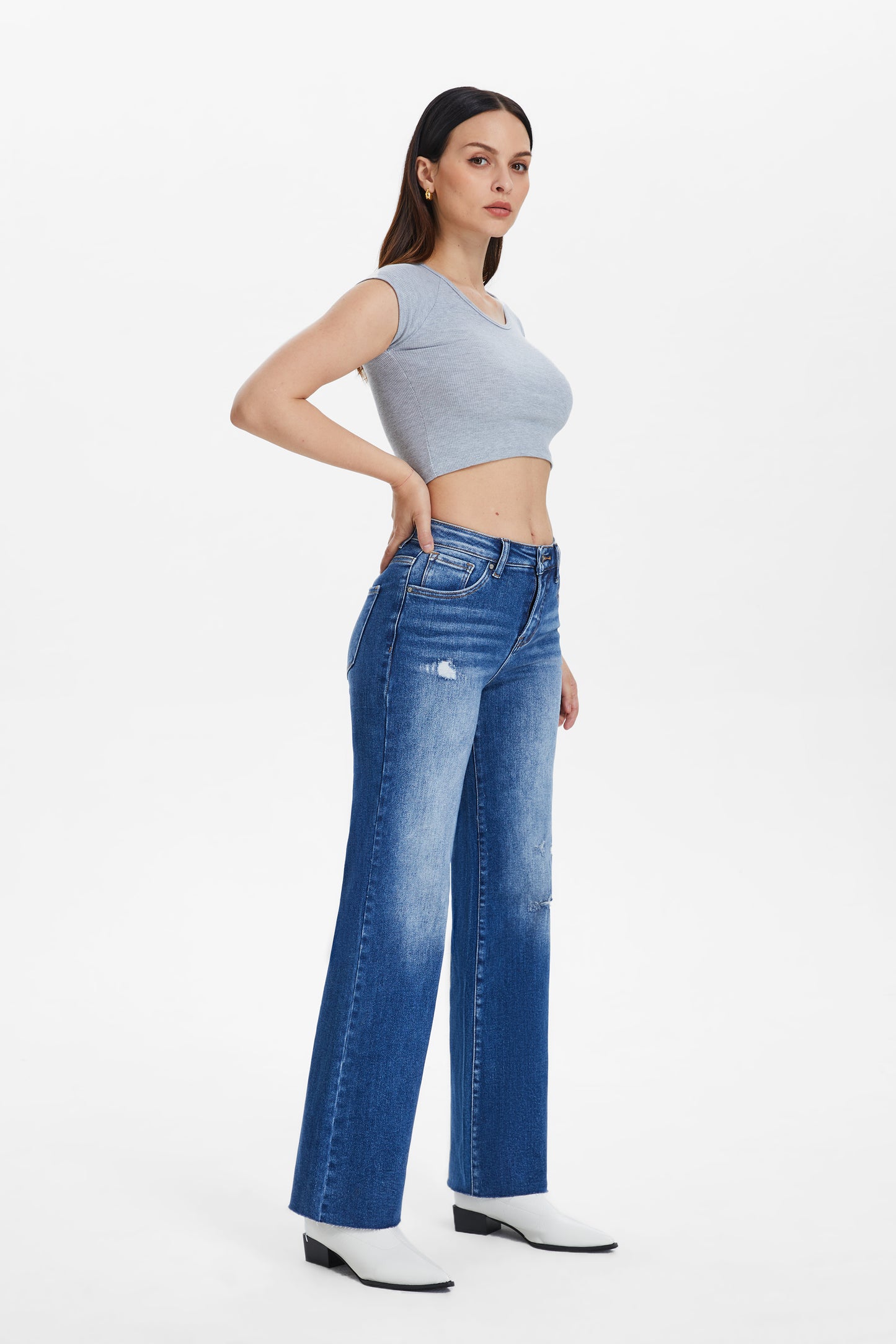 HIGH RISE WIDE LEG