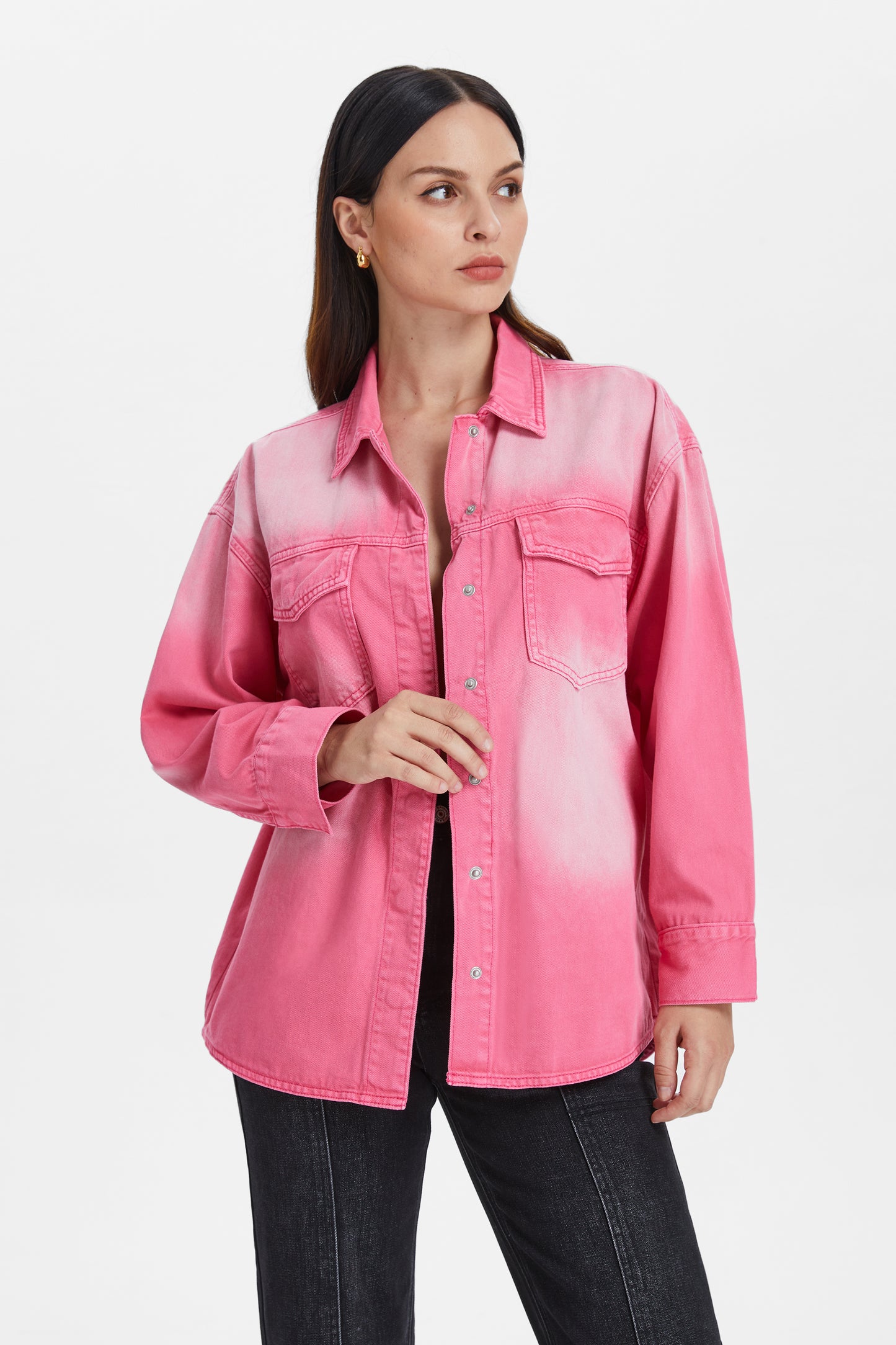 OVERSIZED SHIRT JACKET
