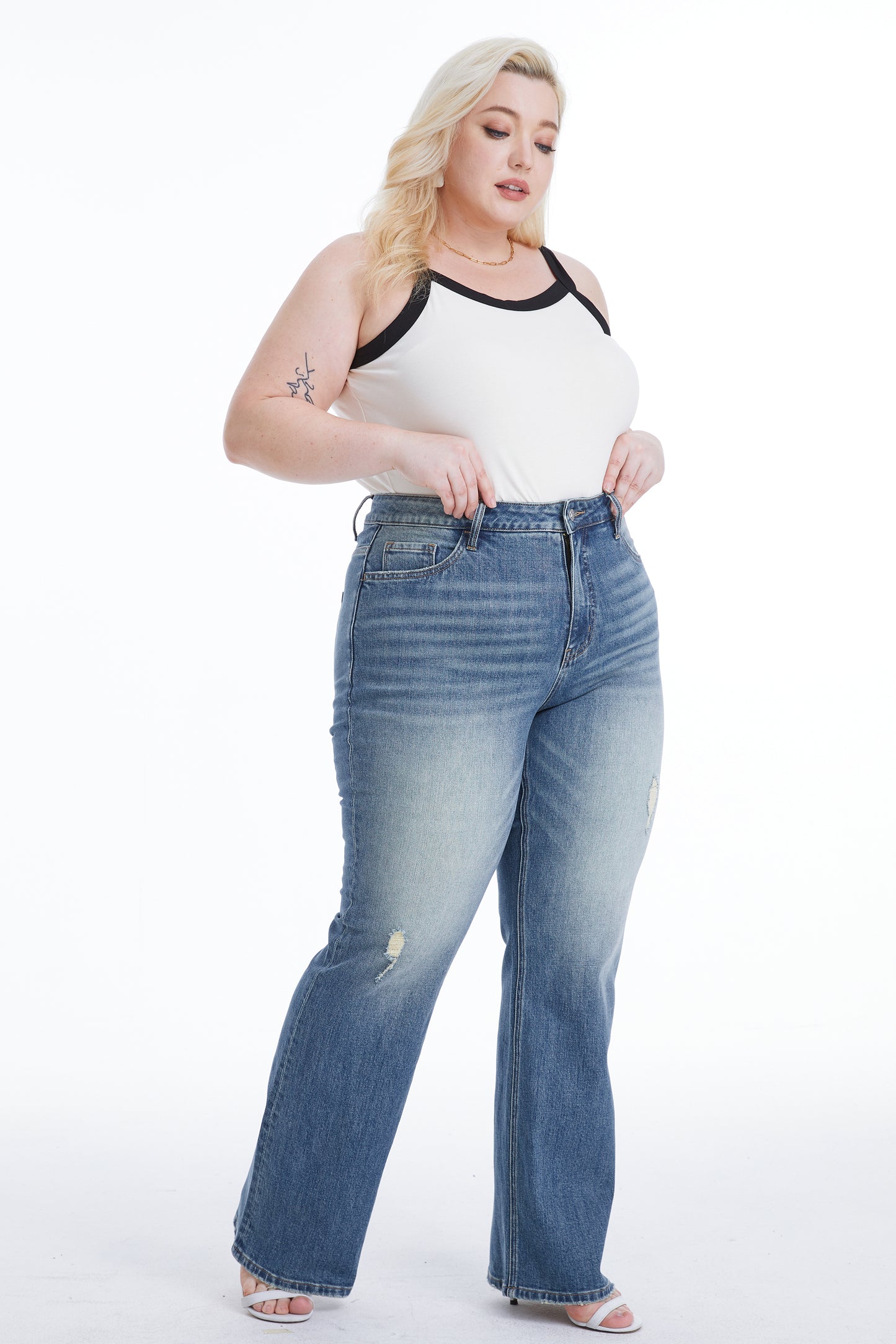 PLUS HIGH RISE BOOTCUT