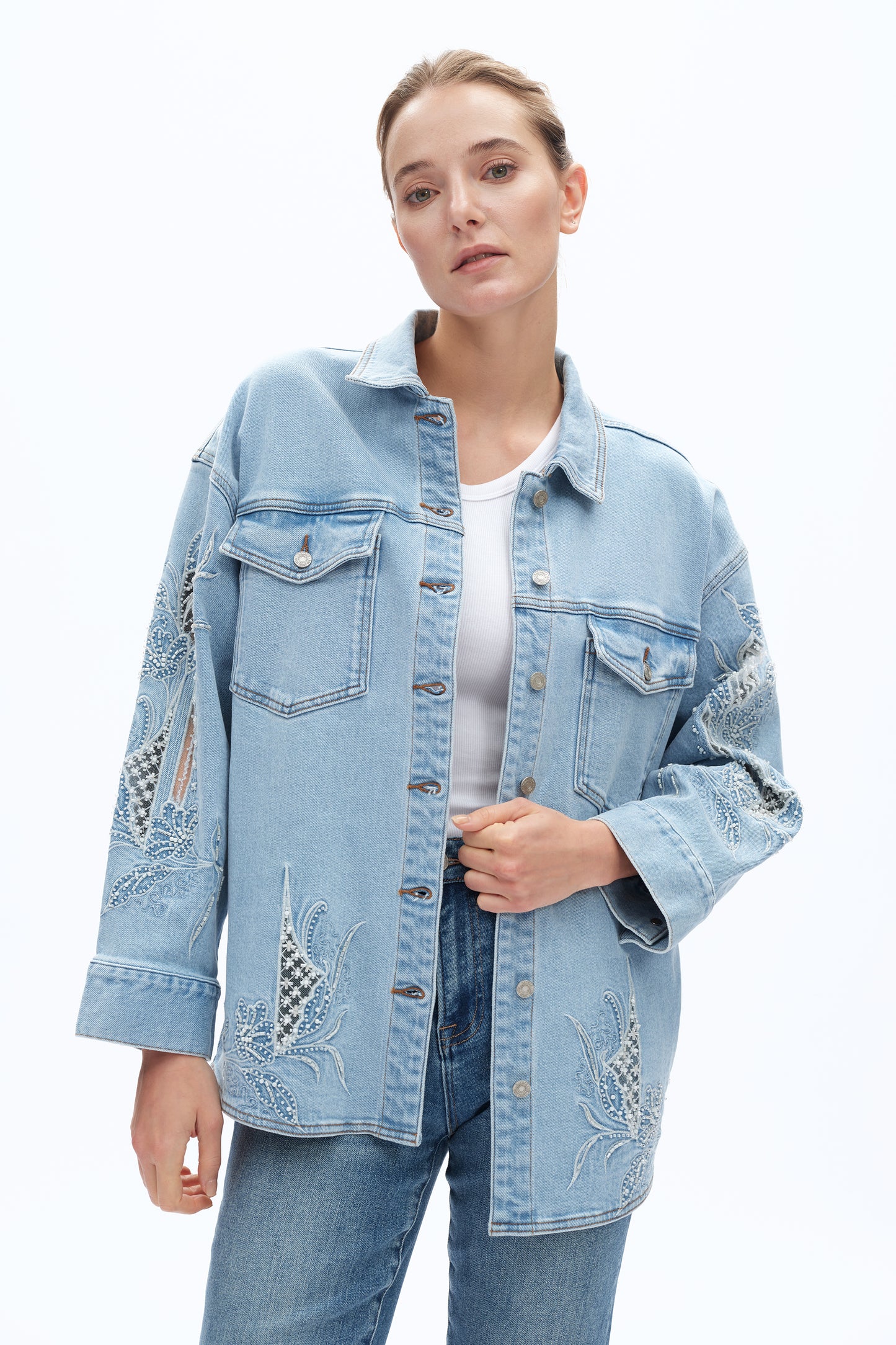 EMBROIDERED SHIRT