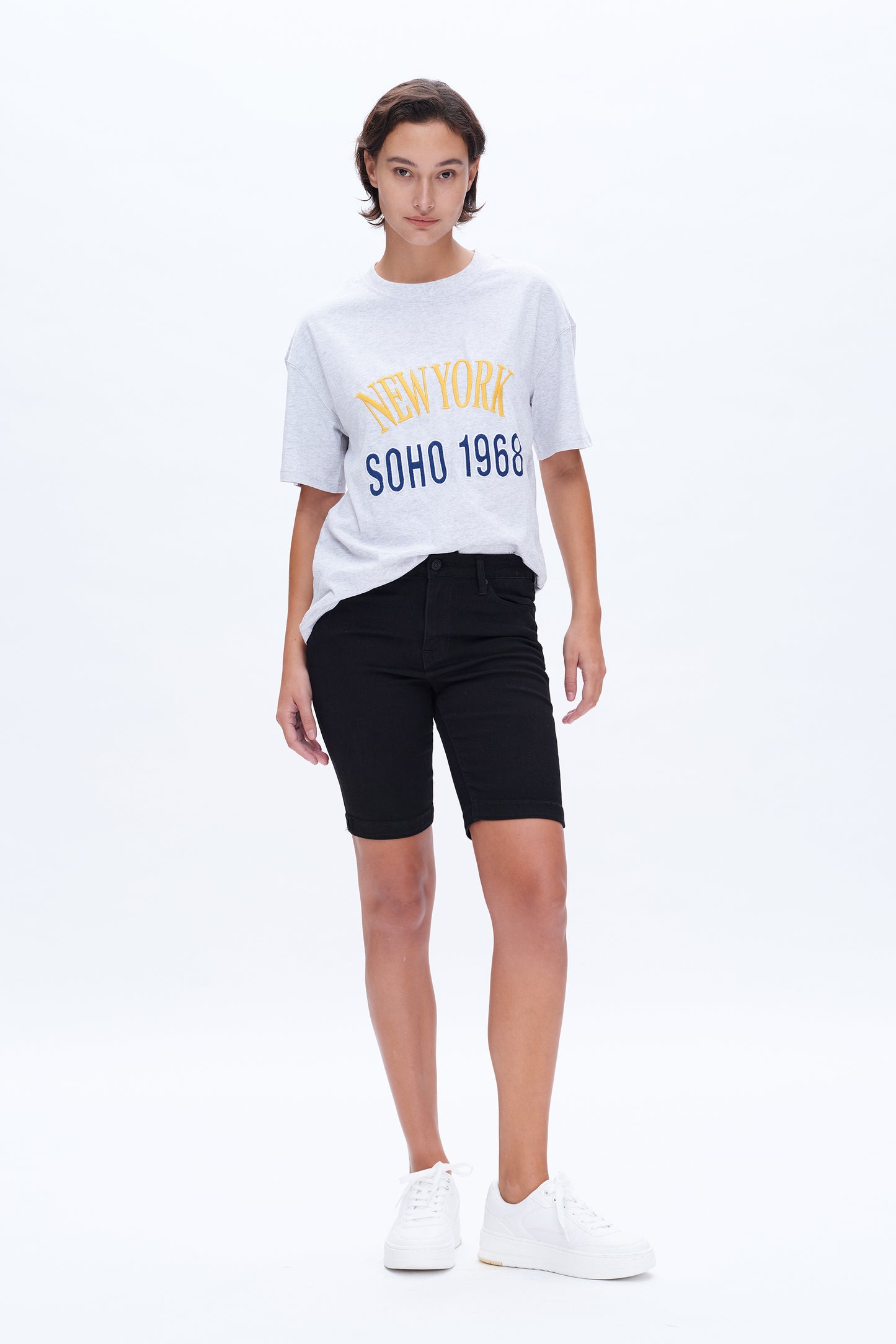 BETSY MID RISE BERMUDA SHORTS