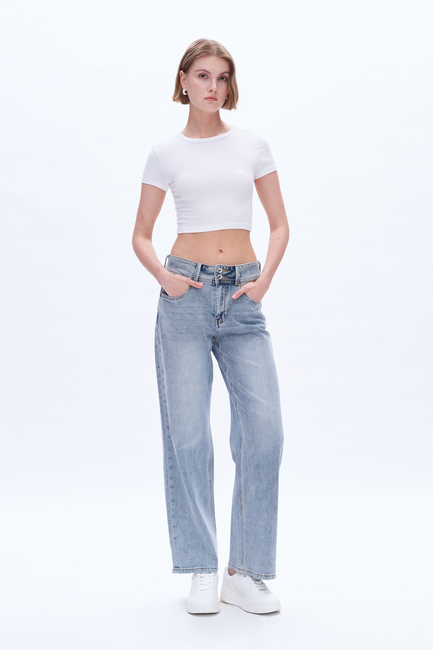 HIGH RISE WIDE LEG