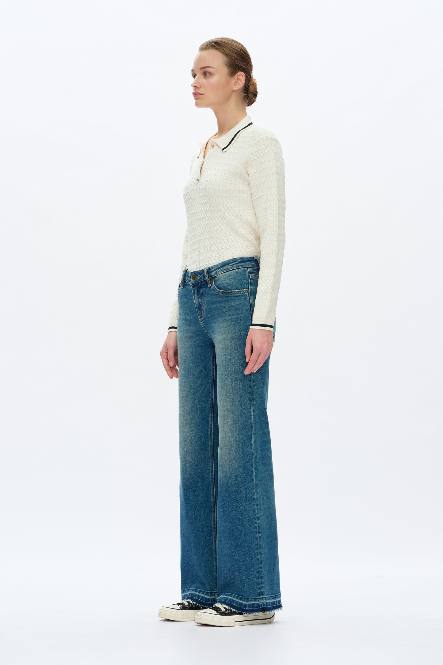 LOW RISE WIDE LEG