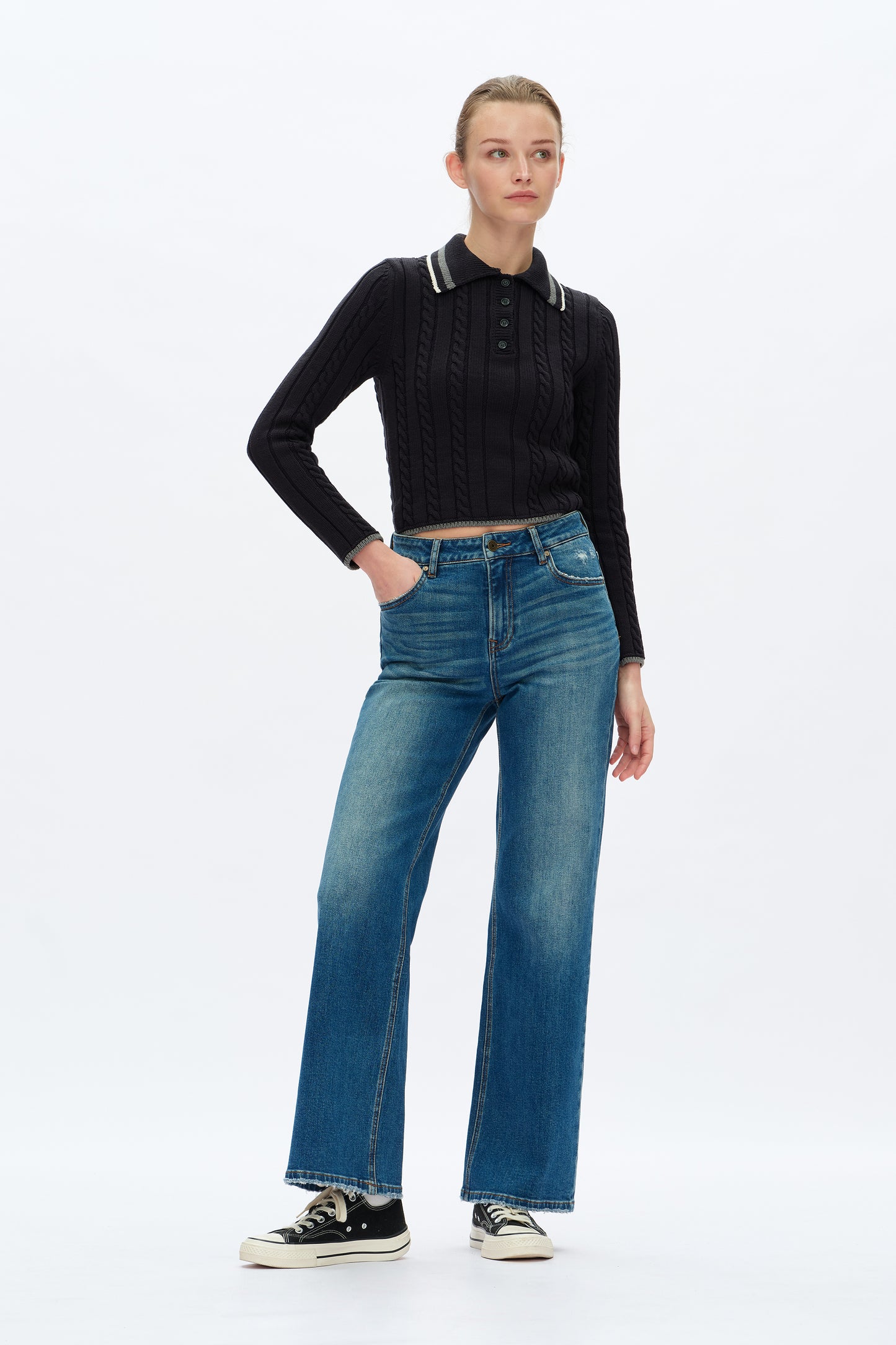 HIGH RISE WIDE LEG