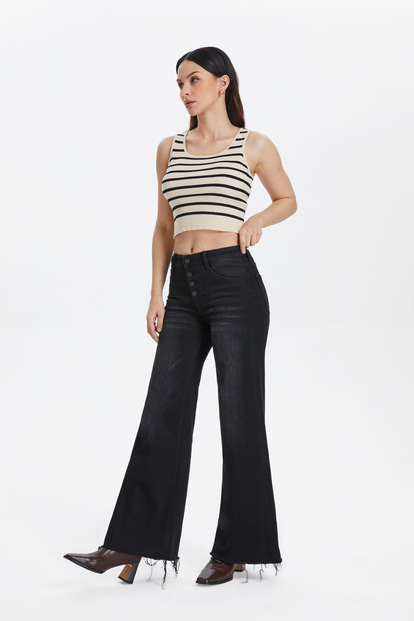 HIGH RISE WIDE LEG