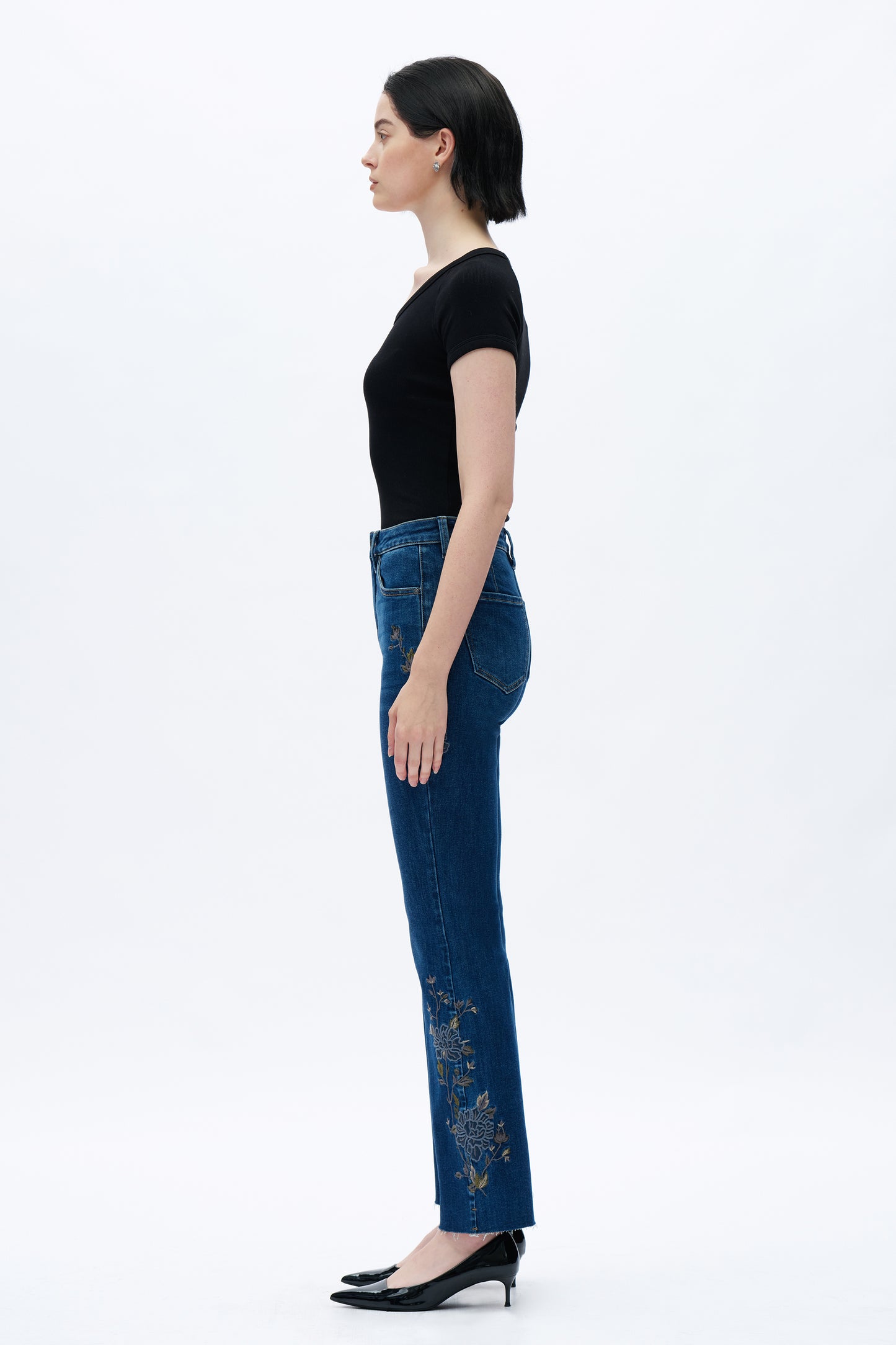HIGH RISE FLARE LEG