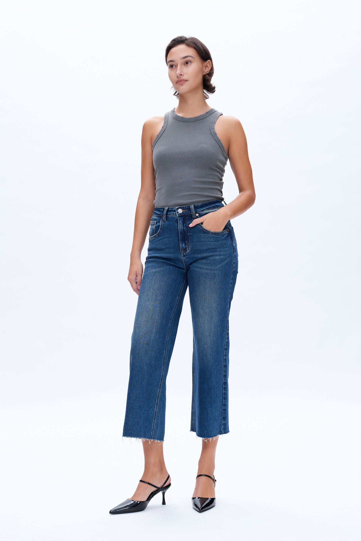 HIGH RISE WIDE LEG