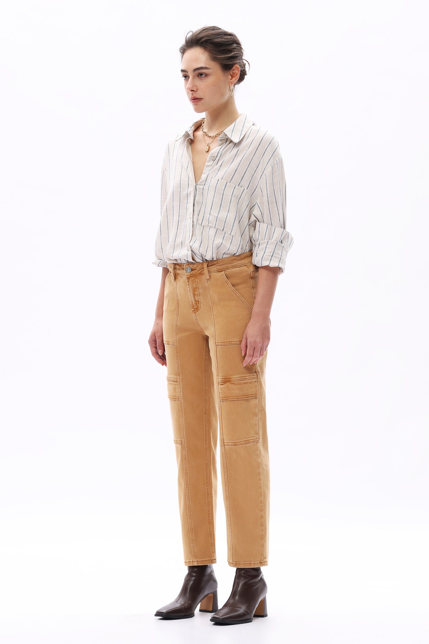 JUDY MID RISE STAIGHT LEG