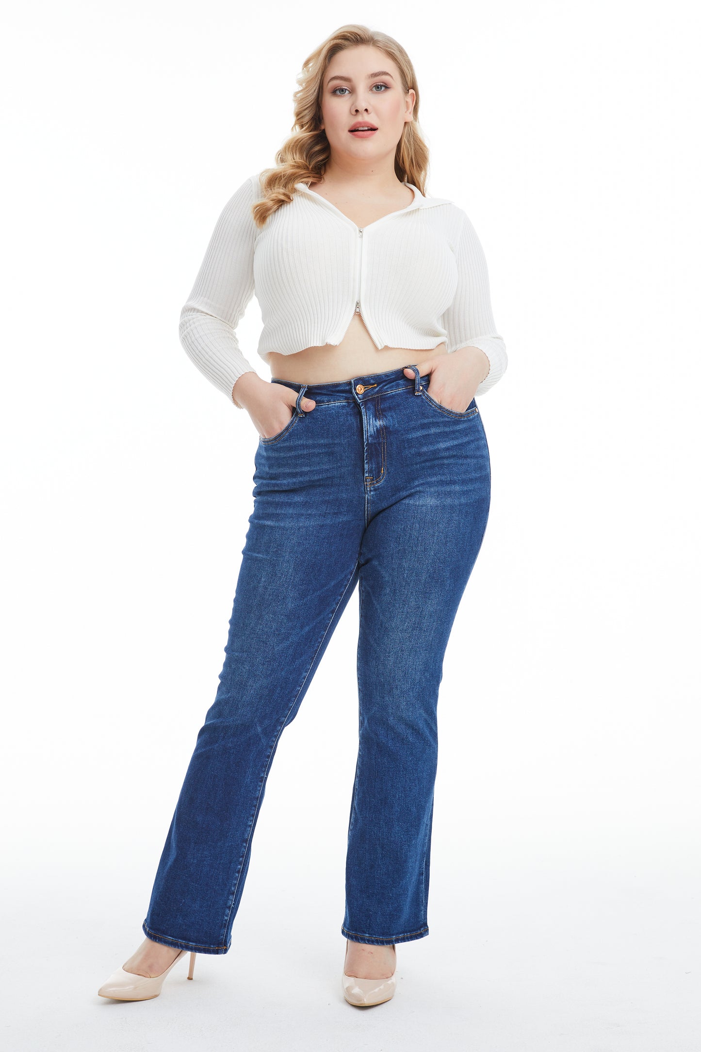 PLUS HIGH RISE BOOTCUT