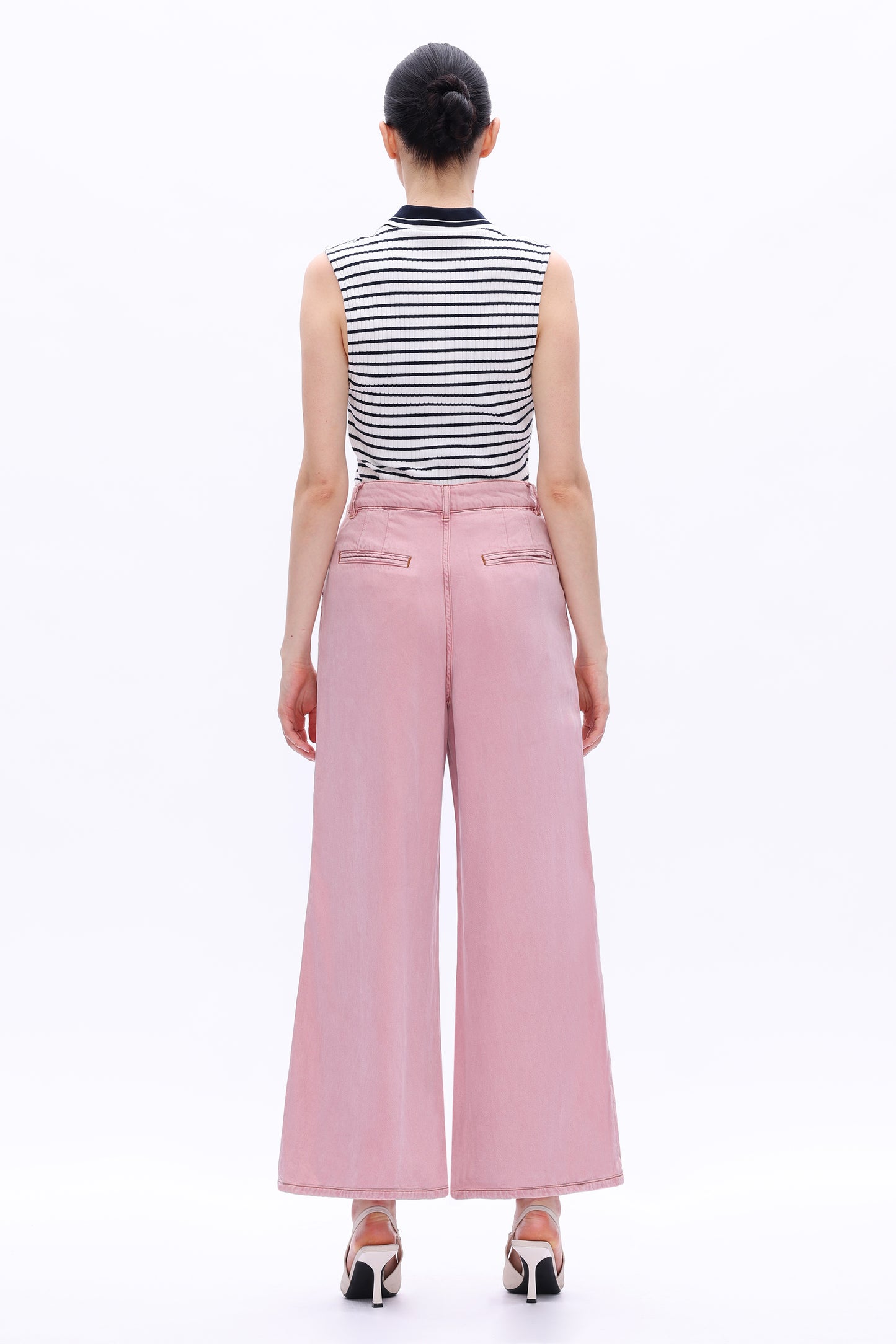 HIGH RISE TENCEL WIDE LEG