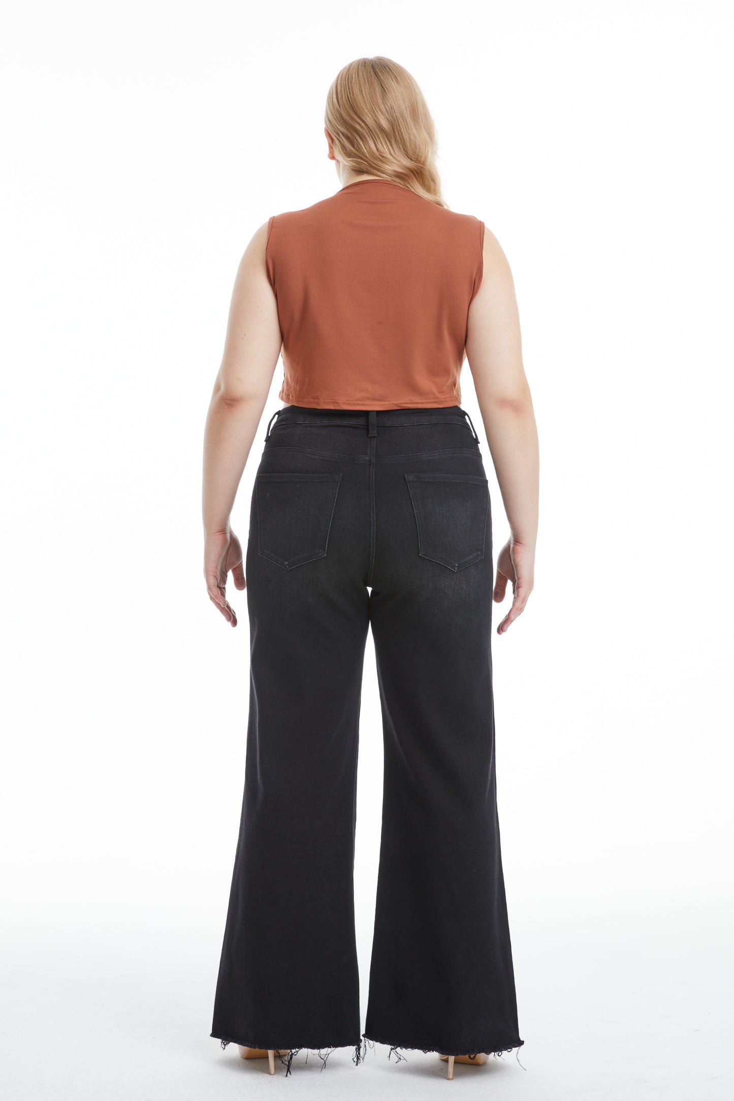 PLUS HIGH RISE WIDE LEG