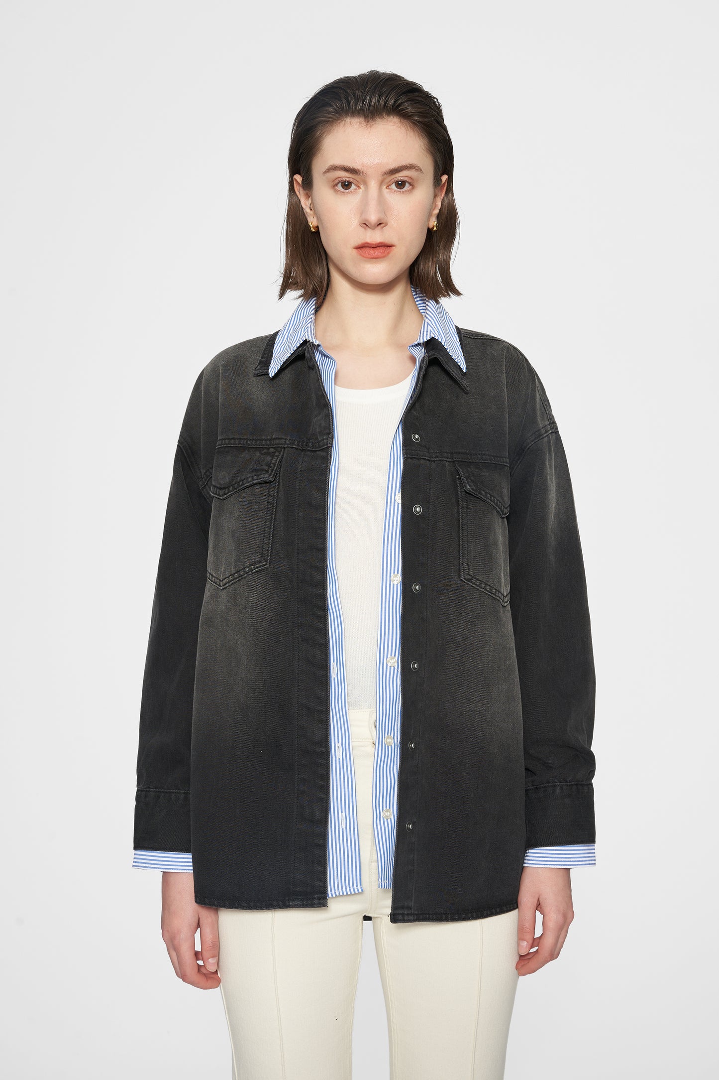 OVERSIZED SHIRT JACKET