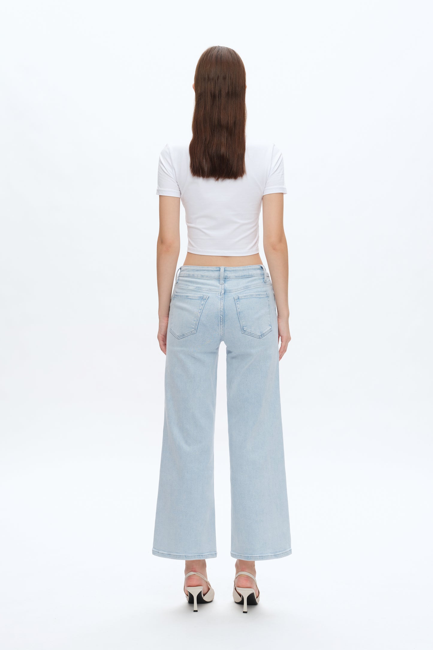 LISA MID RISE WIDE LEG