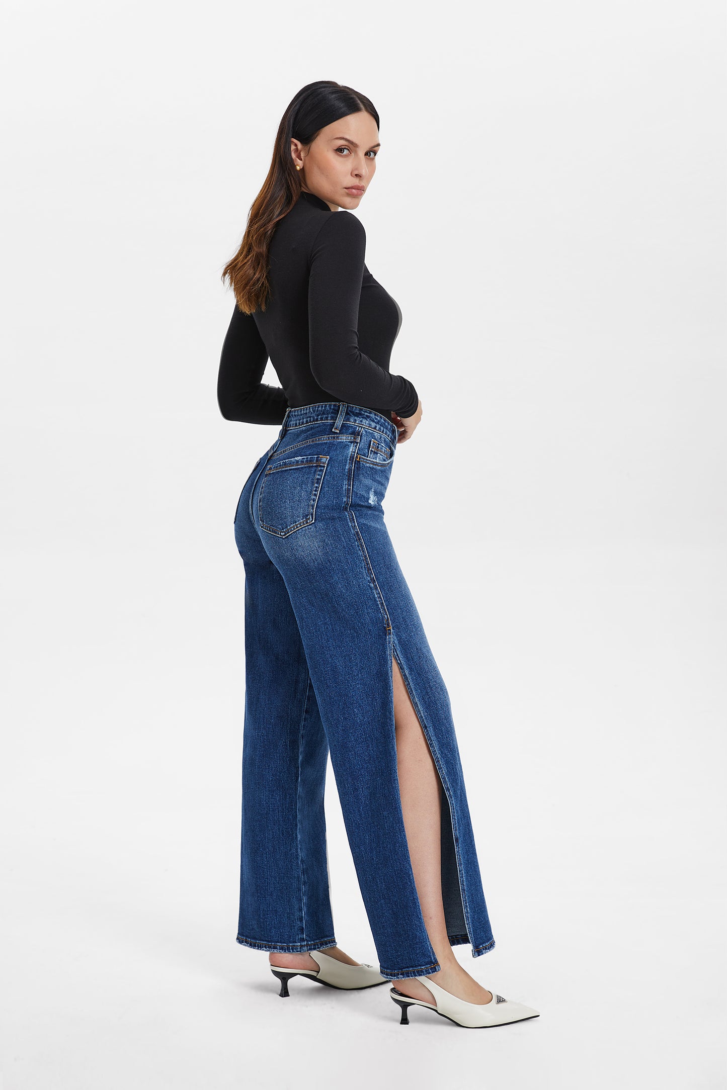 HIGH RISE WIDE LEG