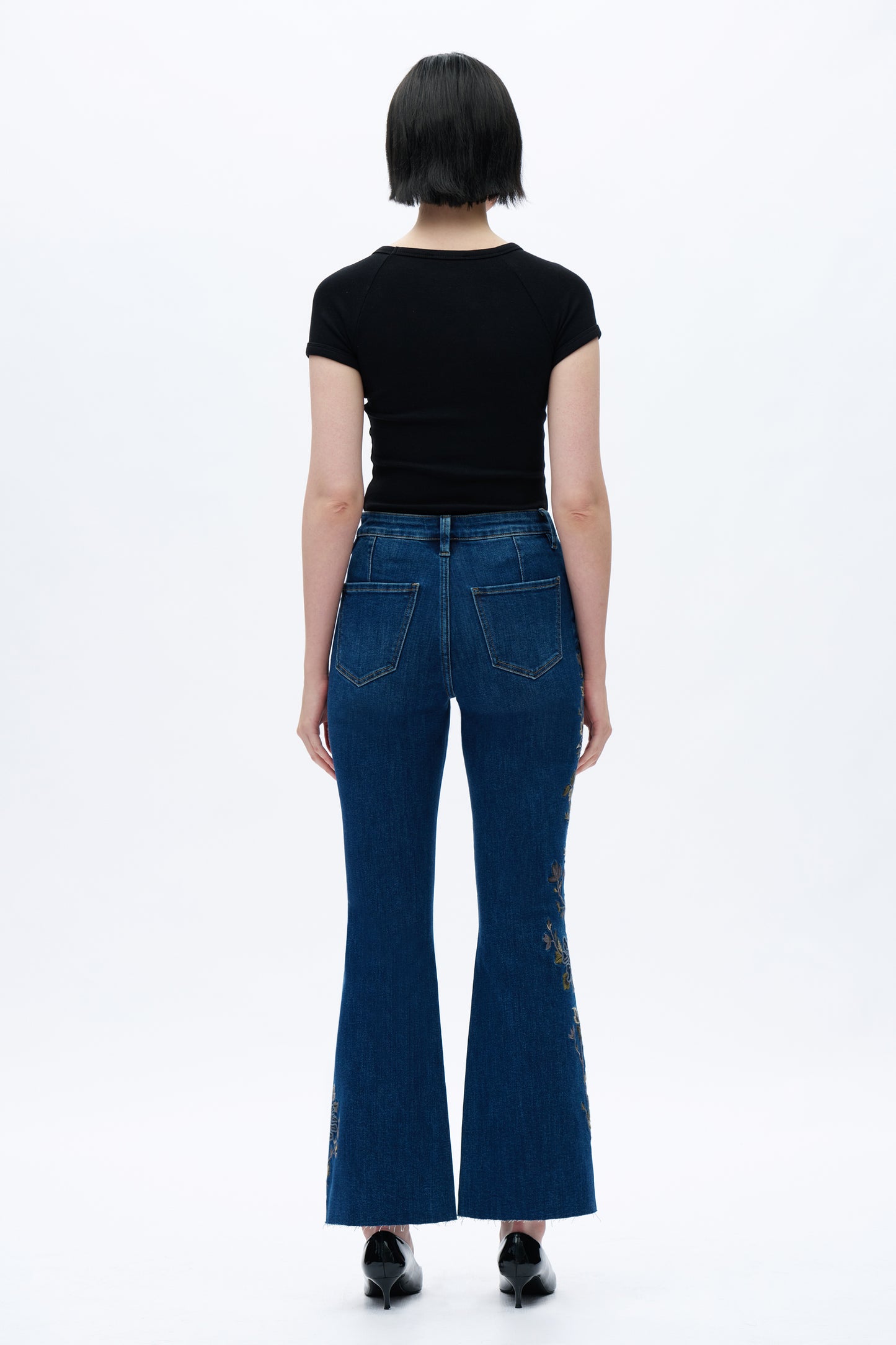 HIGH RISE FLARE LEG