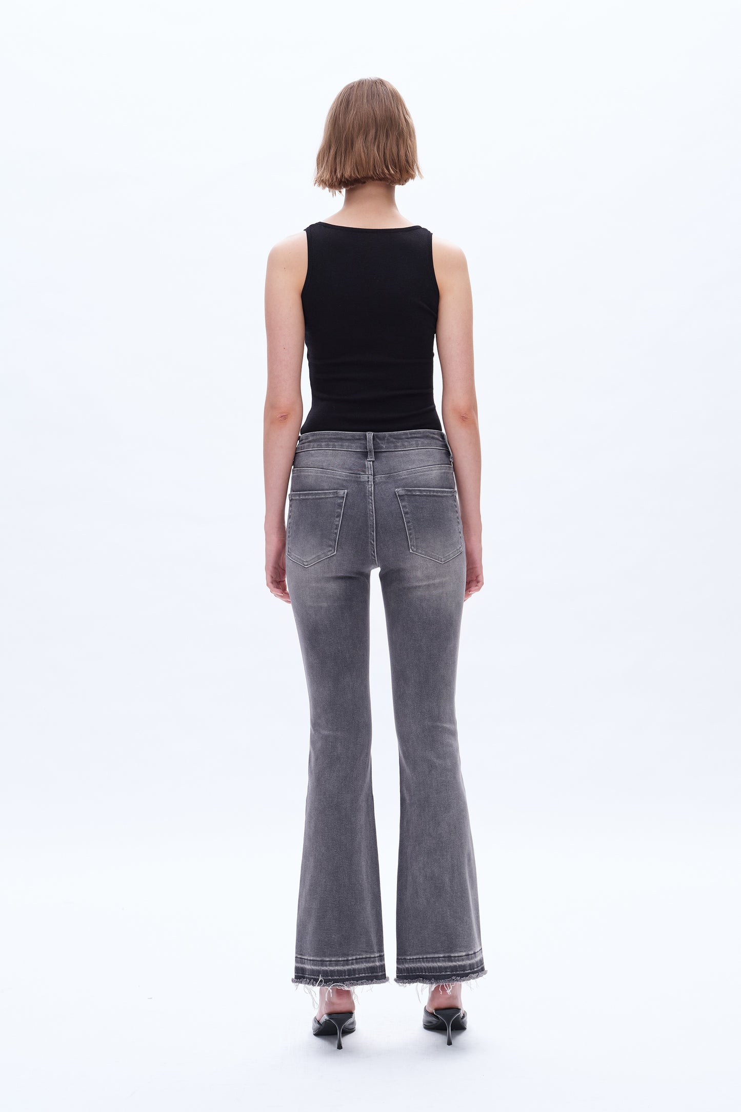 HIGH RISE FLARE LEG