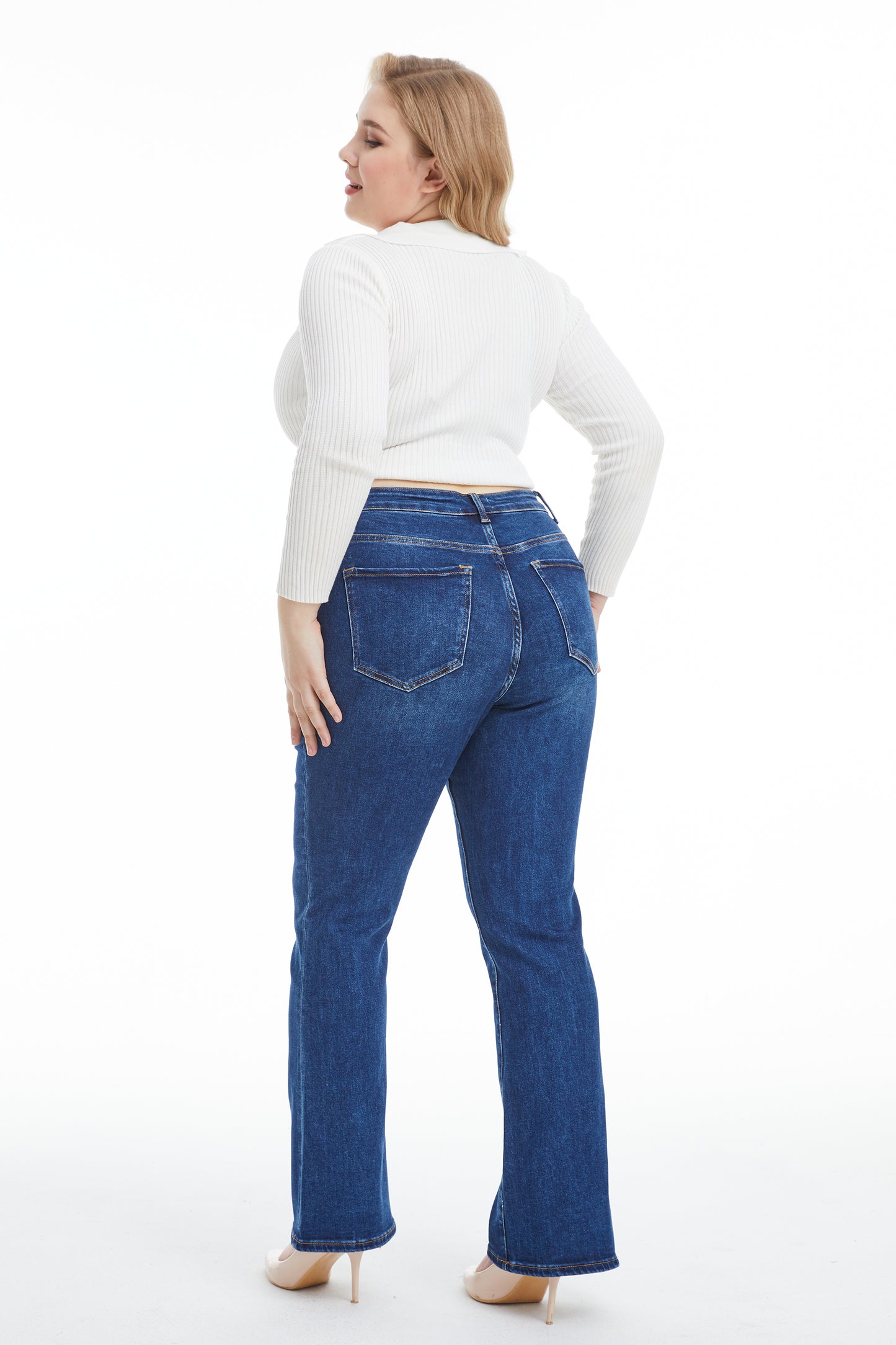 PLUS HIGH RISE BOOTCUT