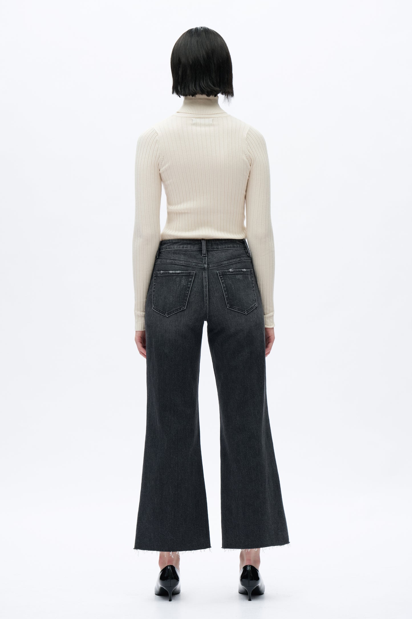 MID RISE WIDE LEG