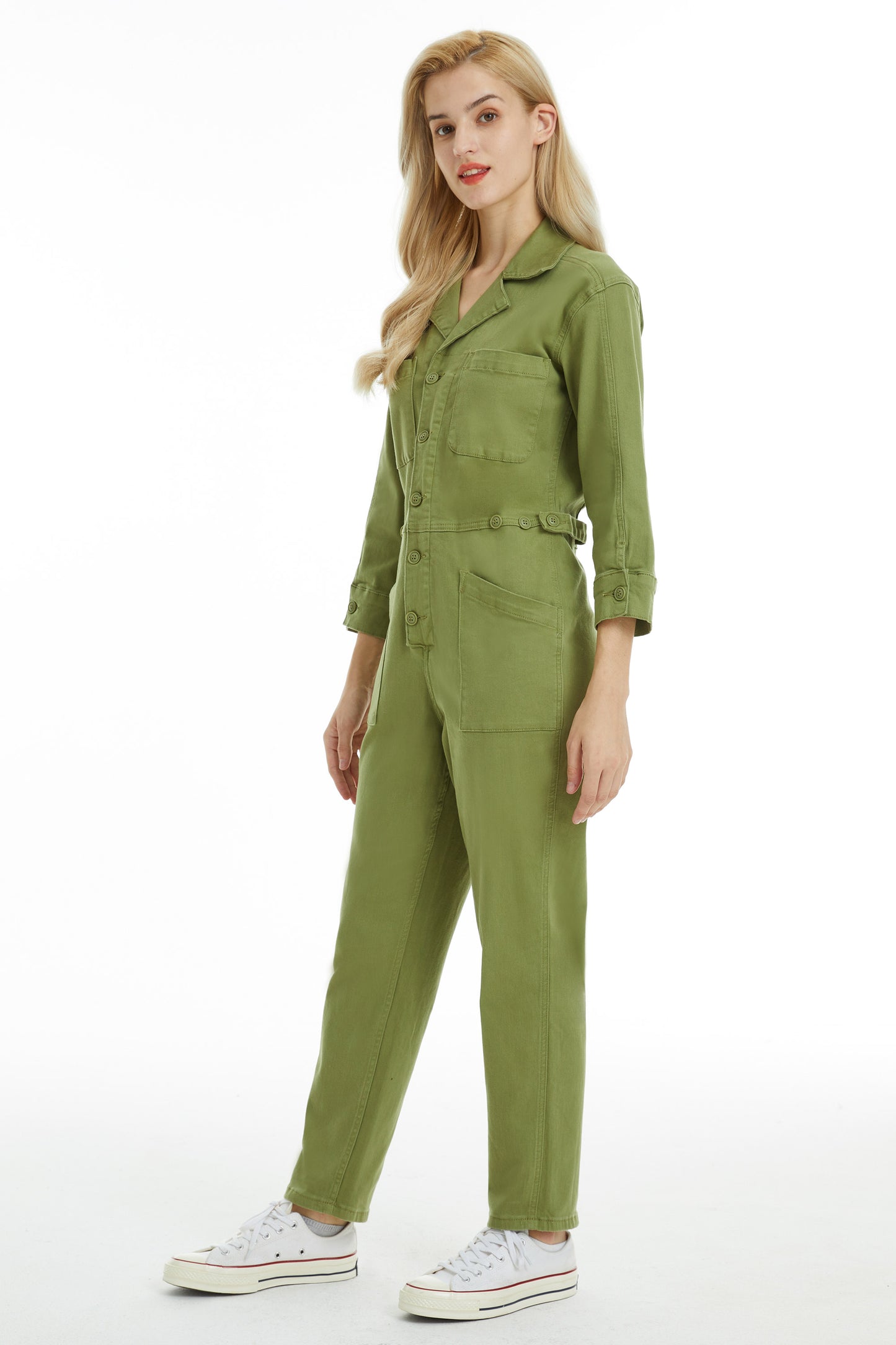 LONG SLEEVE JUMPSUIT