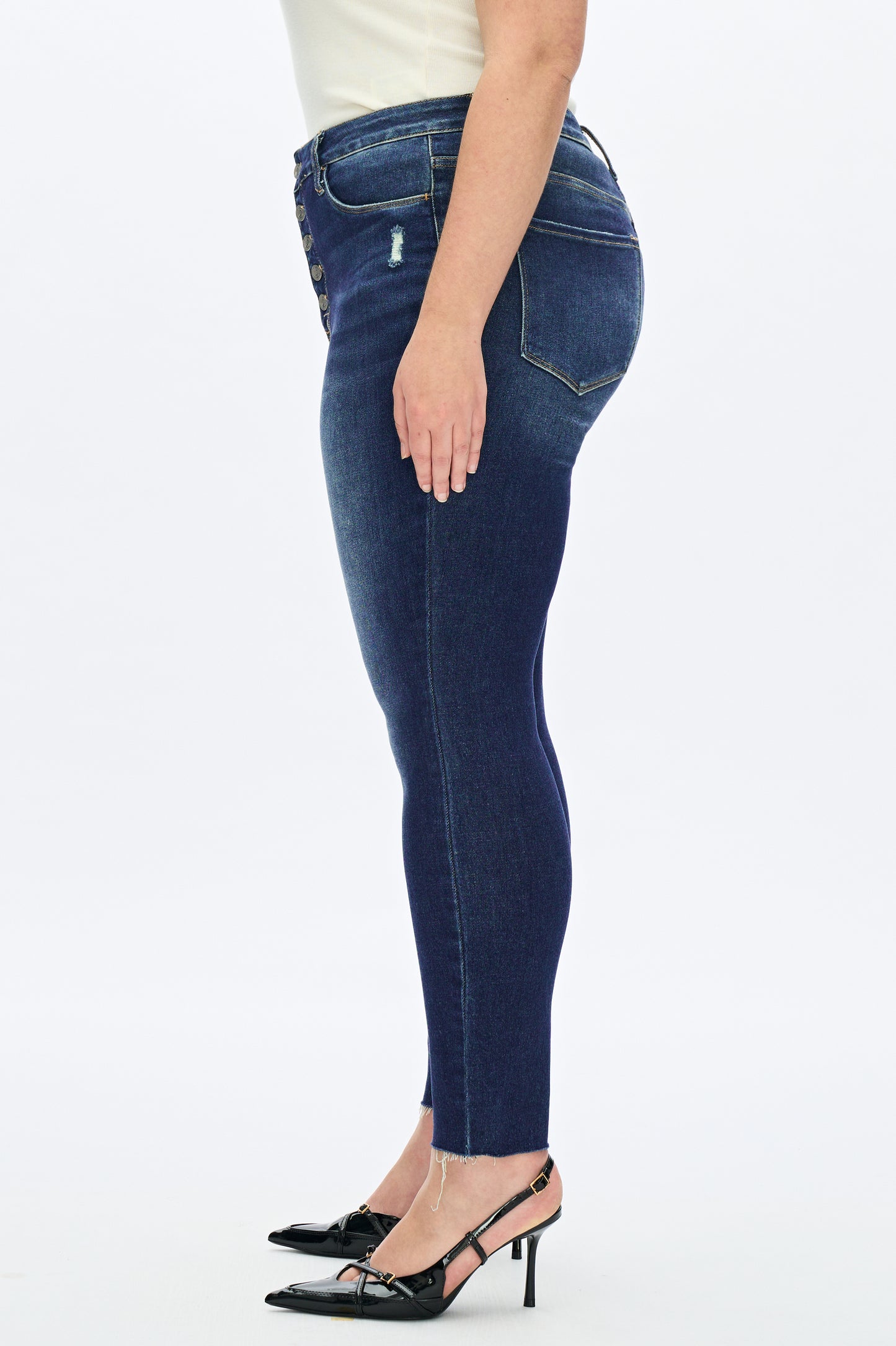 PLUS HIGH RISE SKINNY