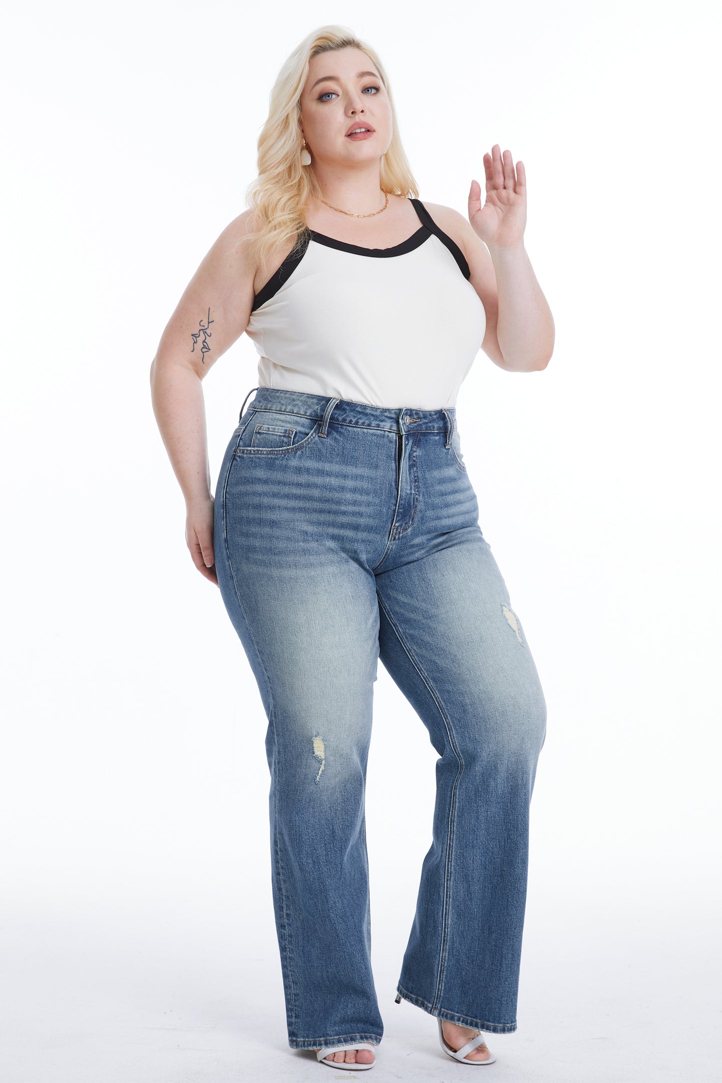PLUS HIGH RISE BOOTCUT
