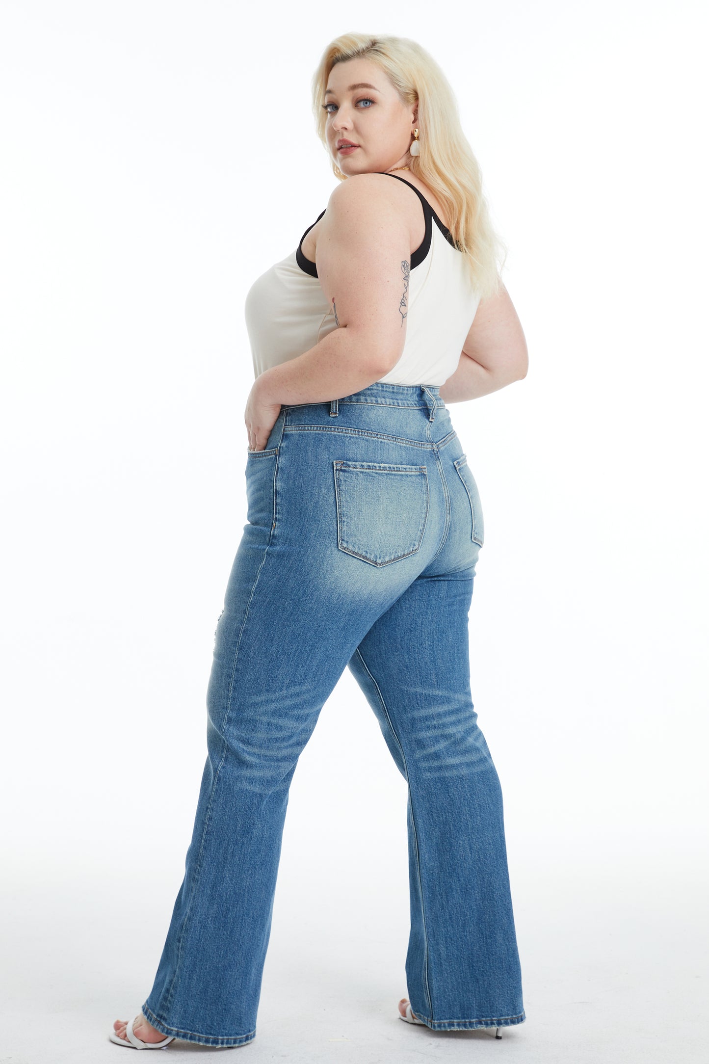 PLUS HIGH RISE BOOTCUT