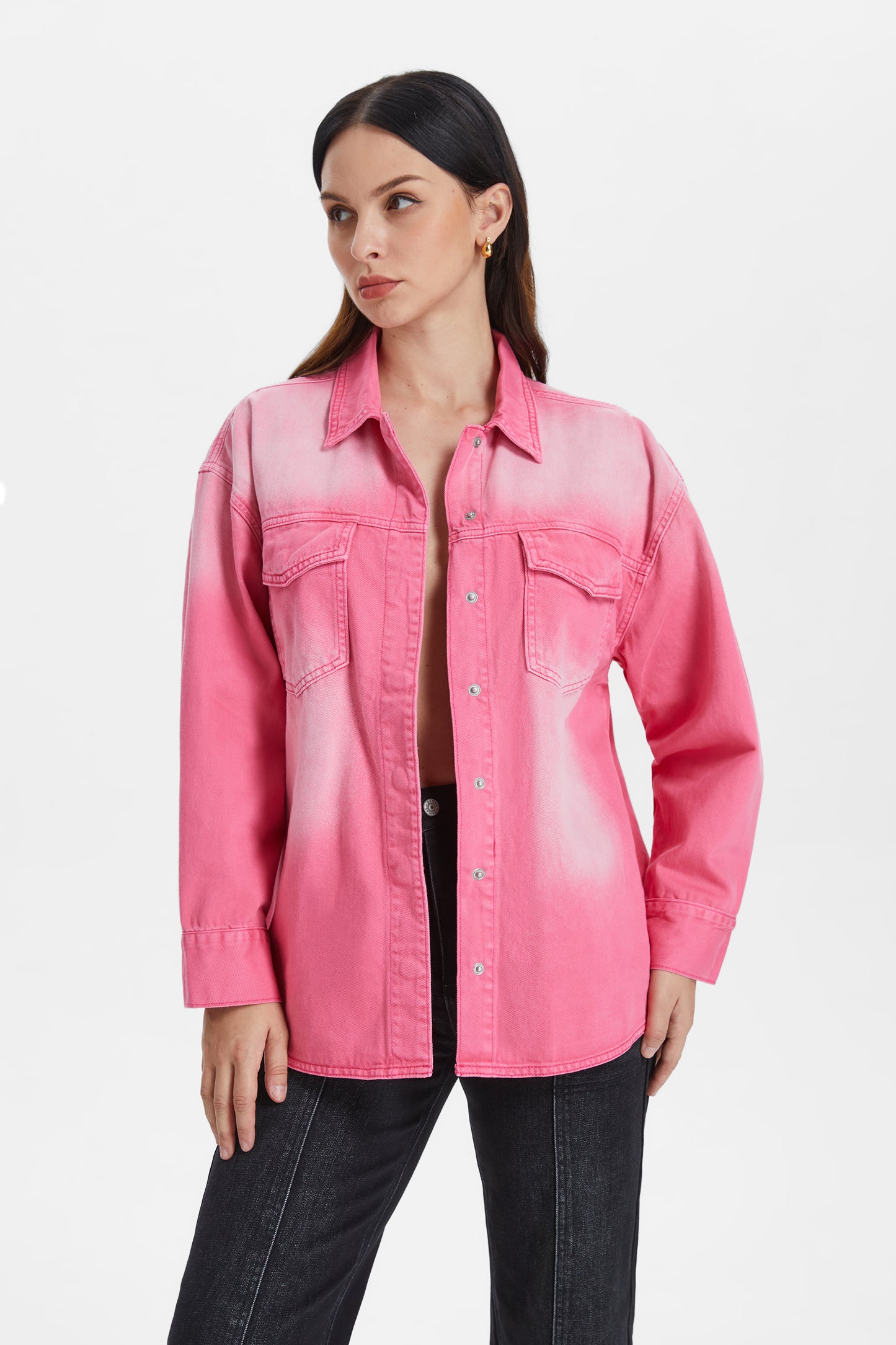 OVERSIZED SHIRT JACKET