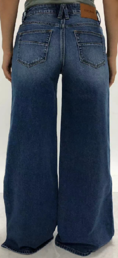 NEW YORK HIGH RISE WIDE LEG FULL JEANS BYW8410