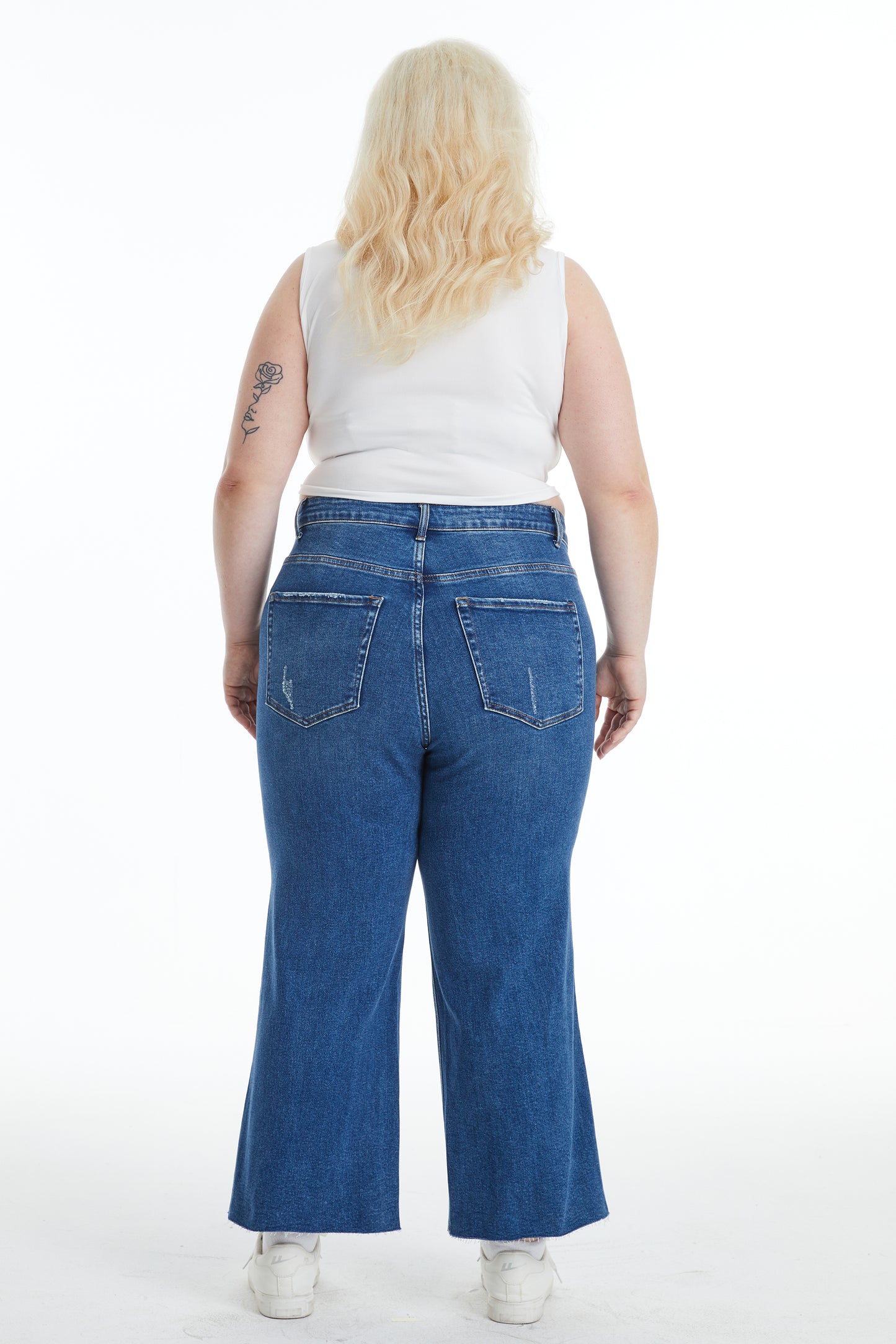 PLUS HIGH RISE WIDE LEG