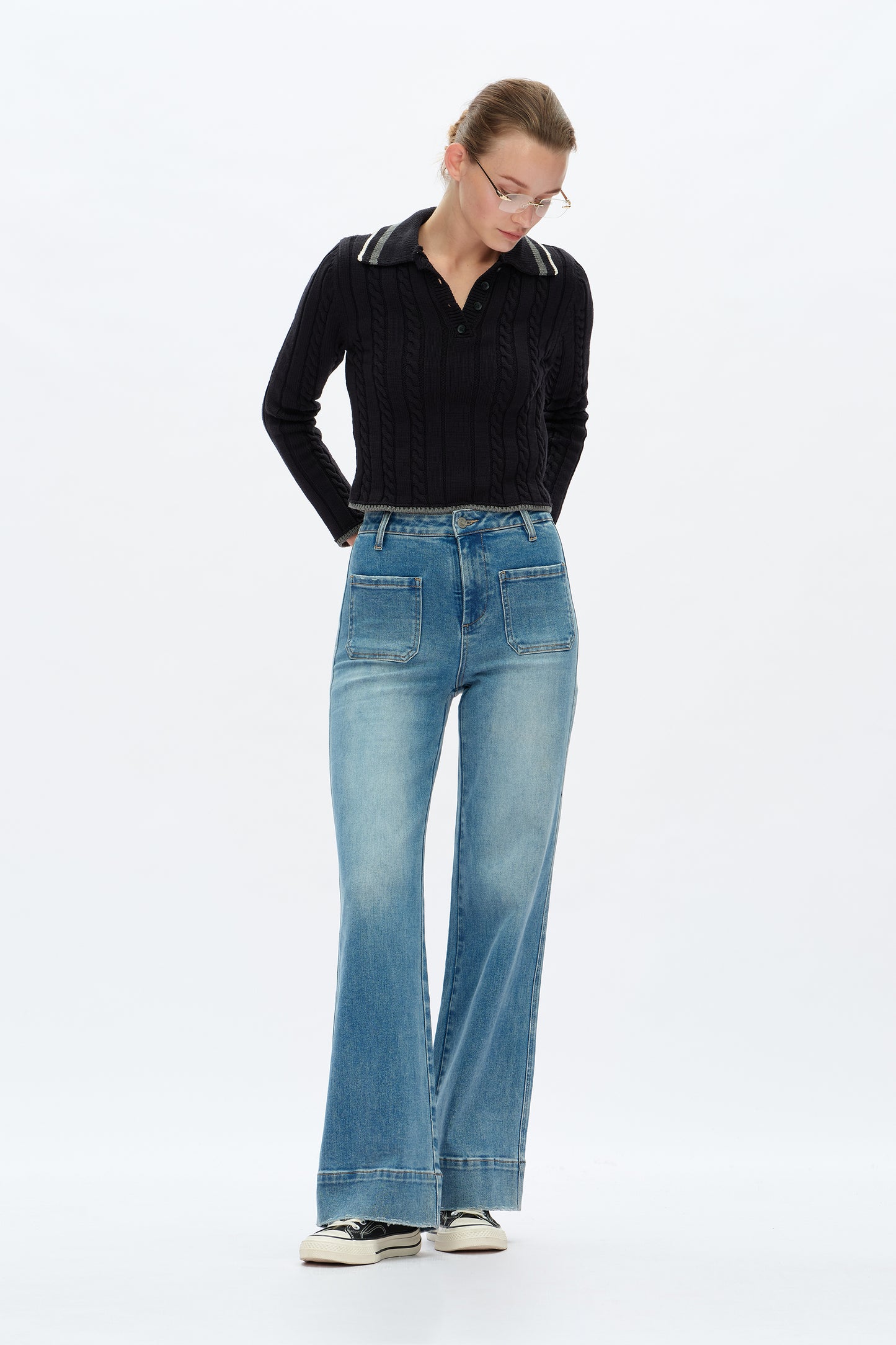 HIGH RISE WIDE LEG