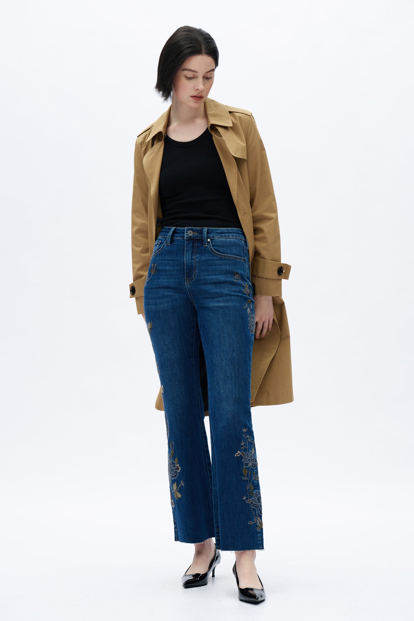HIGH RISE FLARE LEG