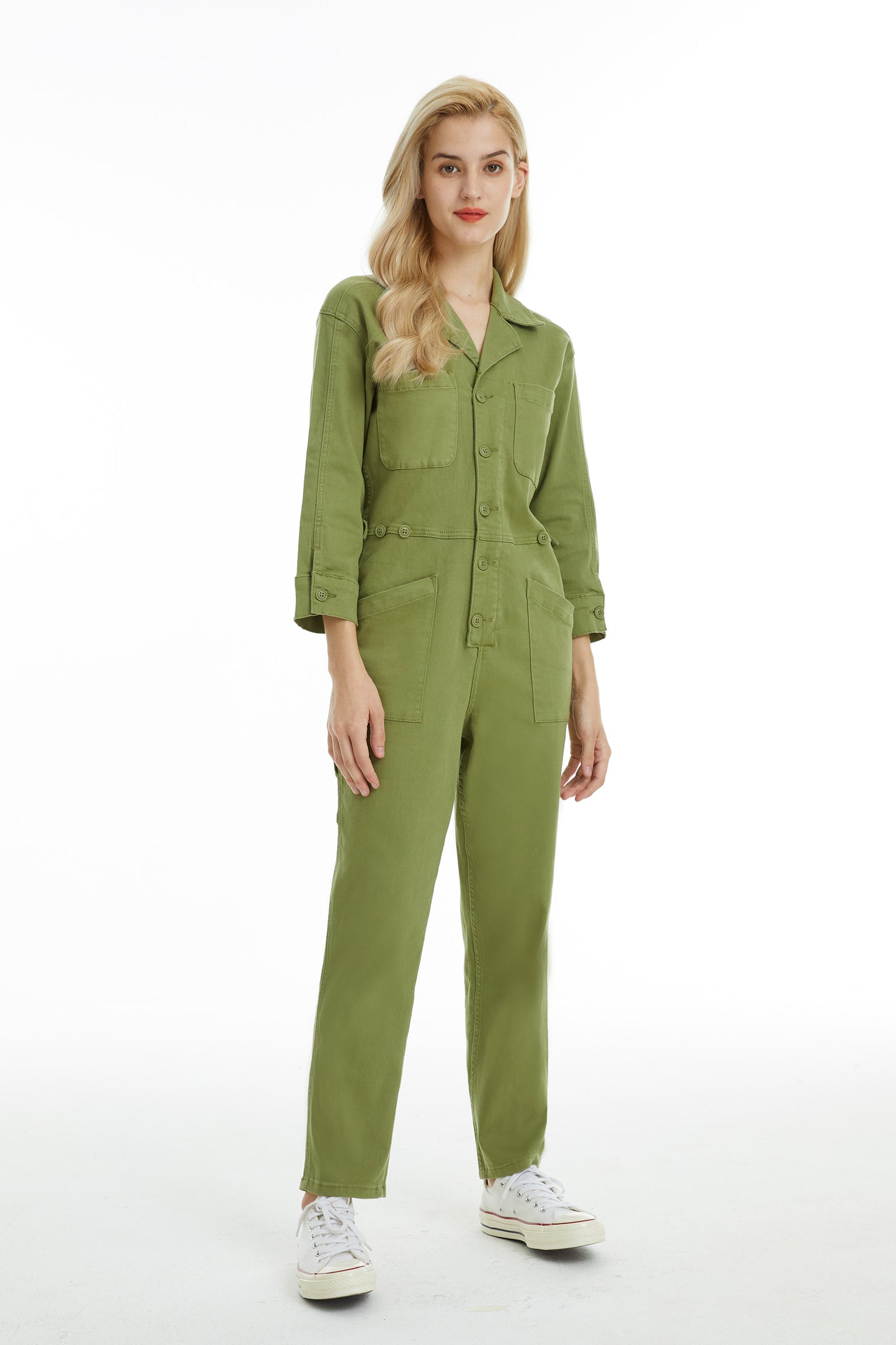 LONG SLEEVE JUMPSUIT