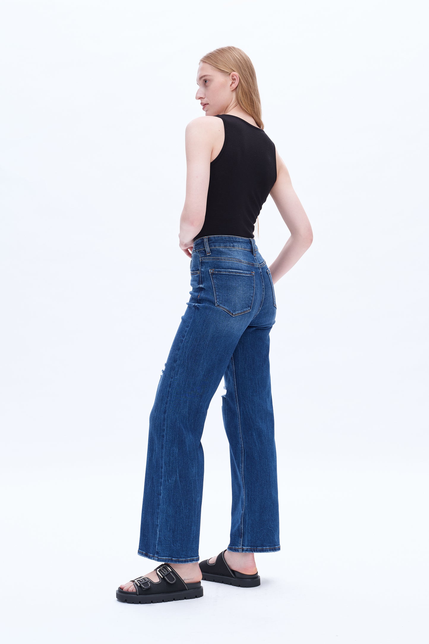 HIGH RISE WIDE LEG