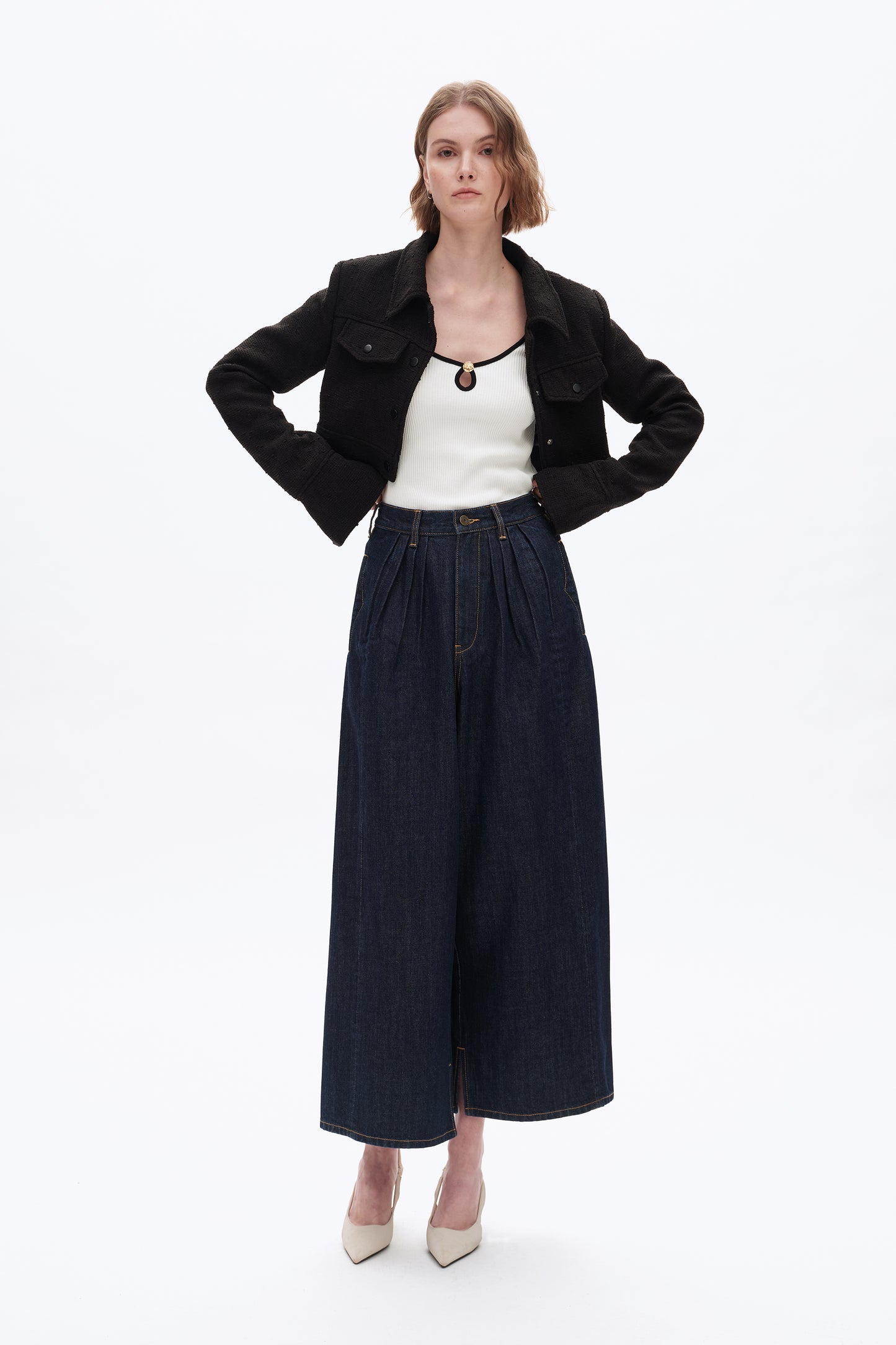 HIGH RISE WIDE LEG