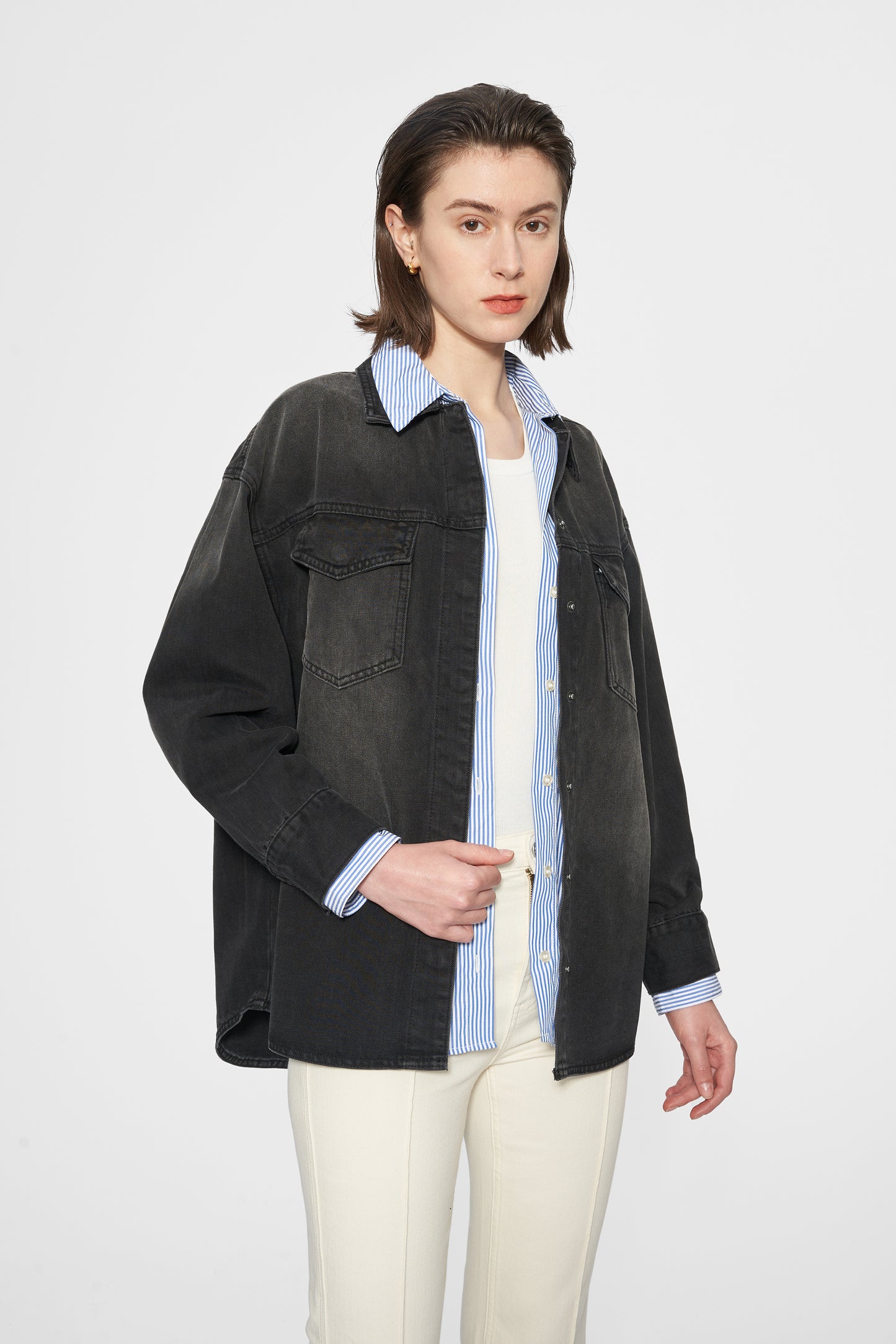 OVERSIZED SHIRT JACKET