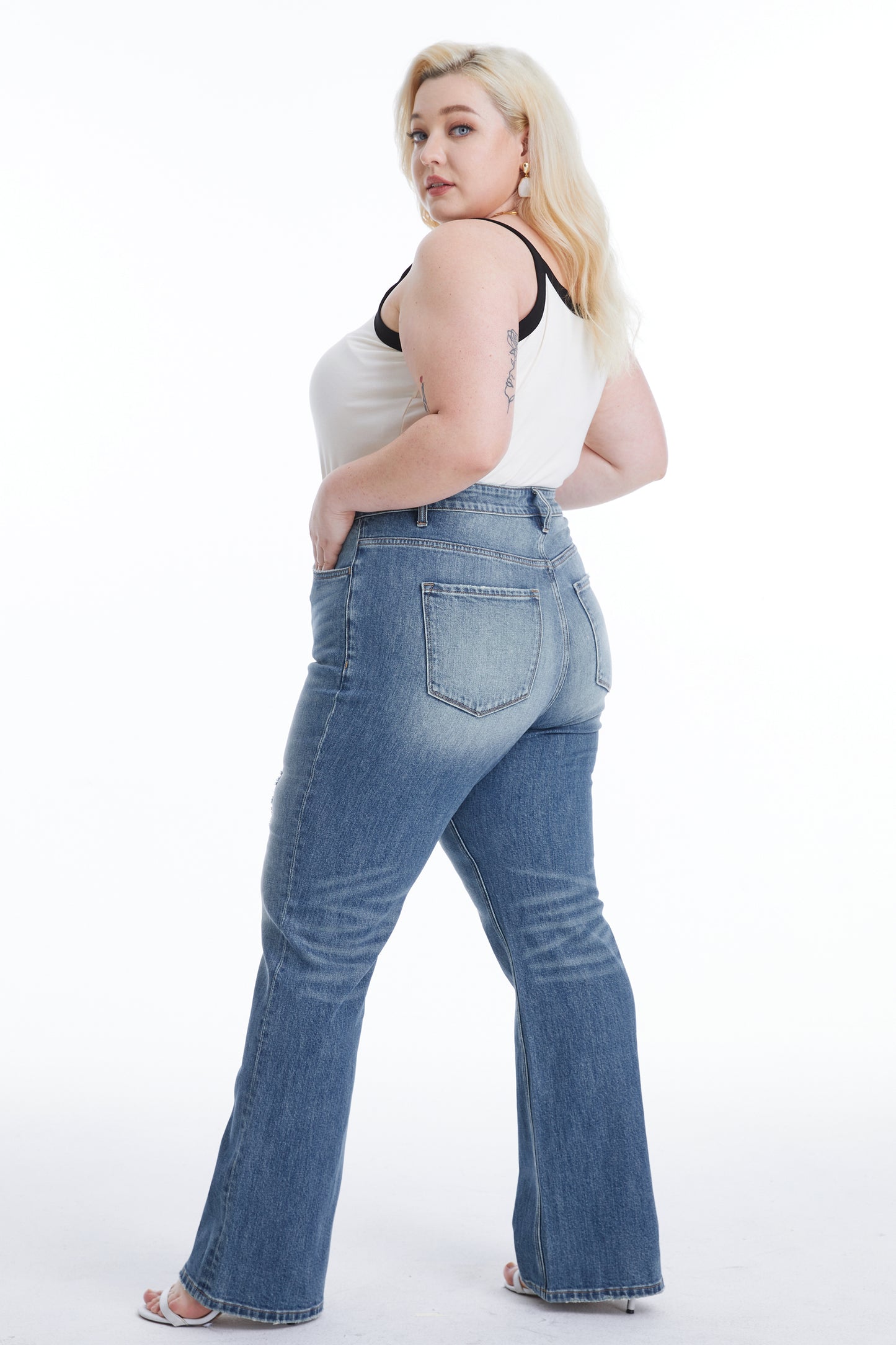 PLUS HIGH RISE BOOTCUT