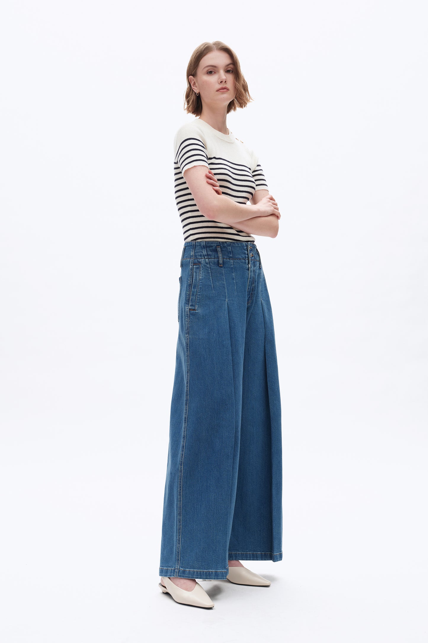HIGH RISE WIDE LEG