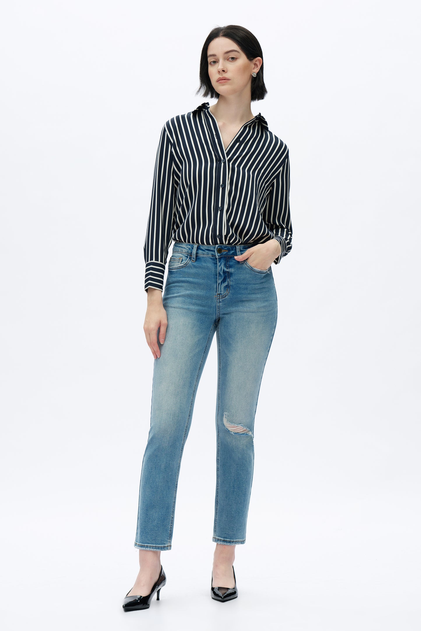 MID RISE VINTAGE STRAIGHT