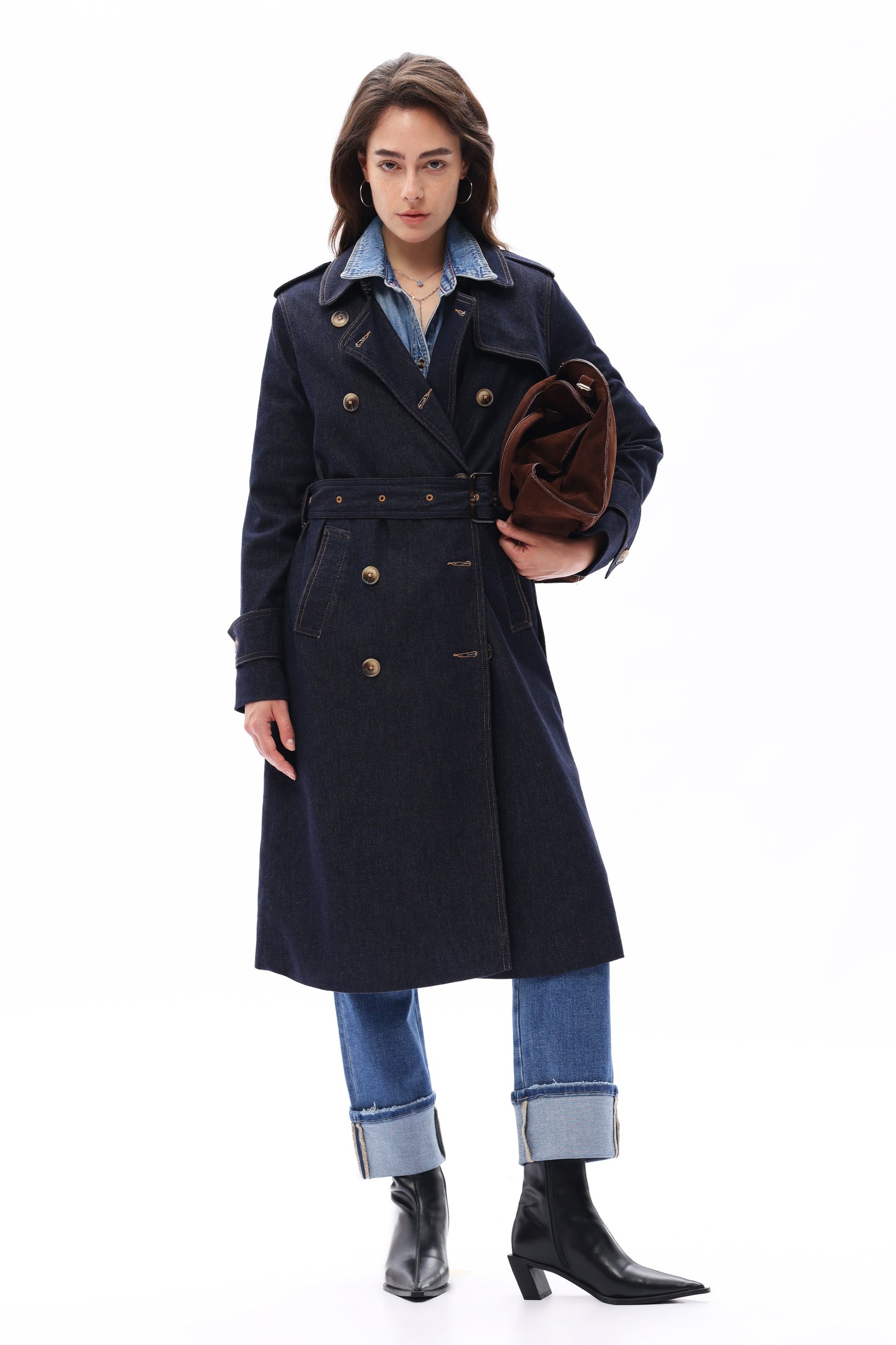 DOUBLE BREASTED TRENCH COAT