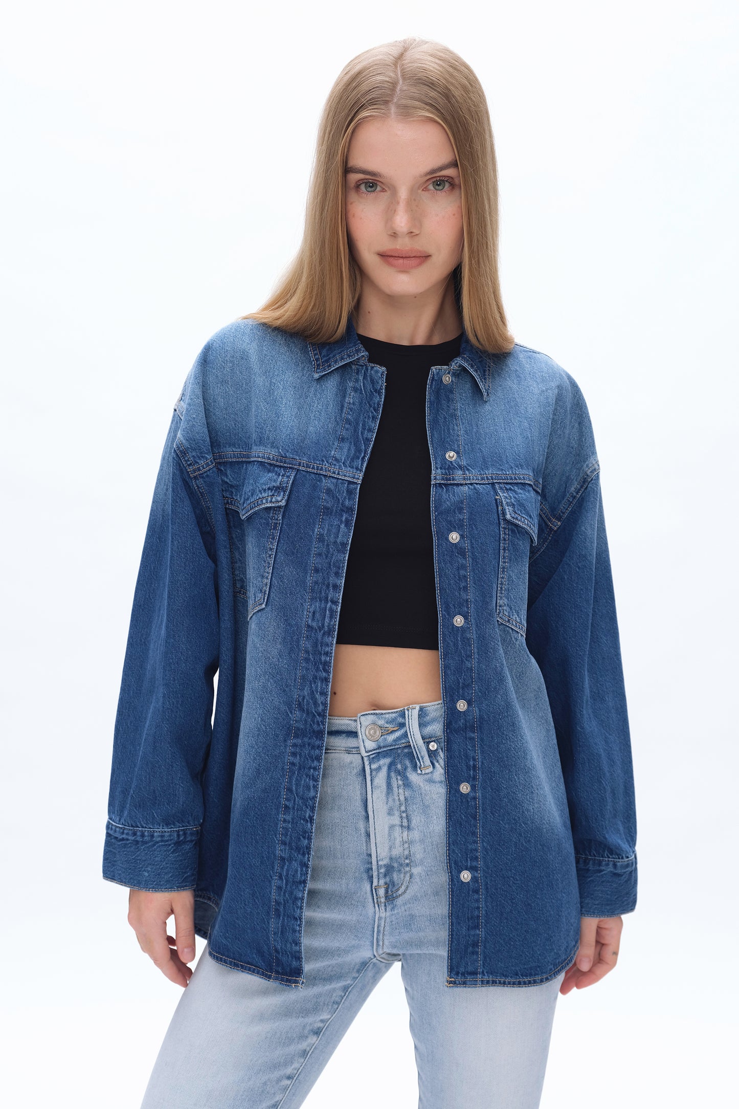 OVERSIZED SHIRT JACKET